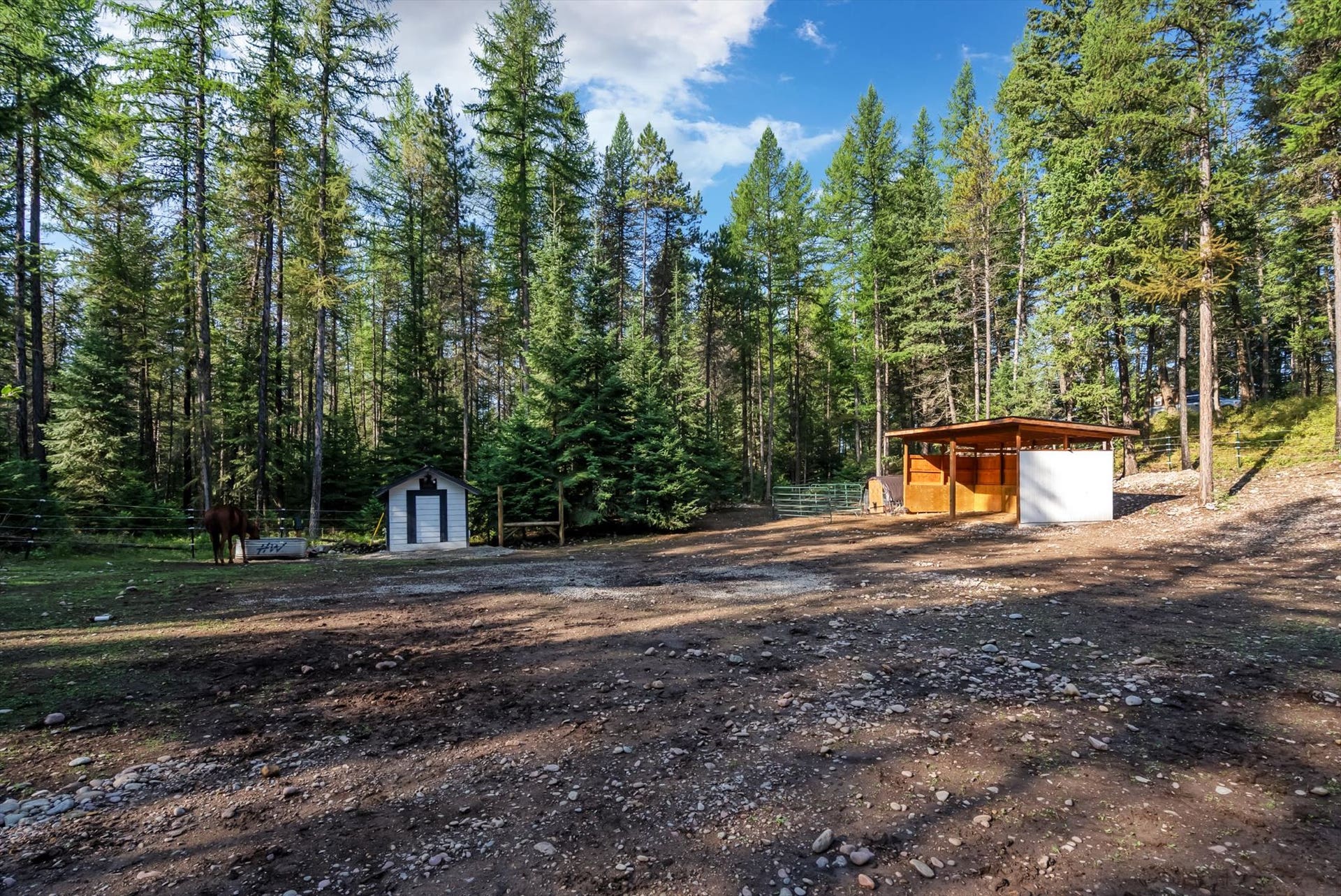 Bring your horses and chickens! This unconstrained 4.79-acre parcel offers usable land, mature timber, and open meadow space for your ideal Montana homestead.