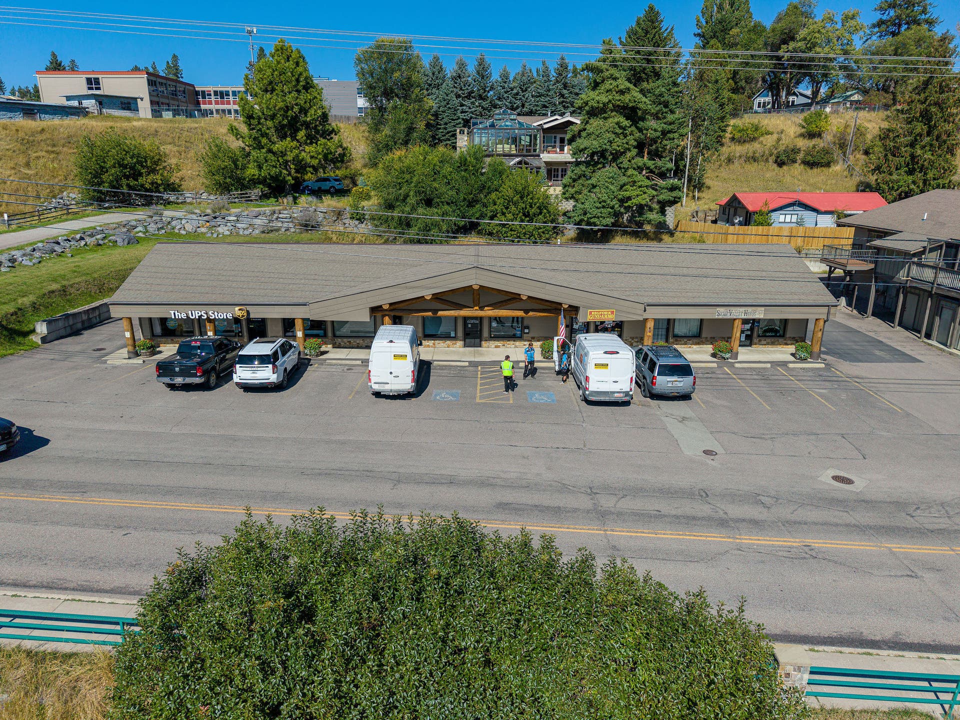 439 Grand Drive, Bigfork, MT 59911 23 parking spaces on site with ability to add more.