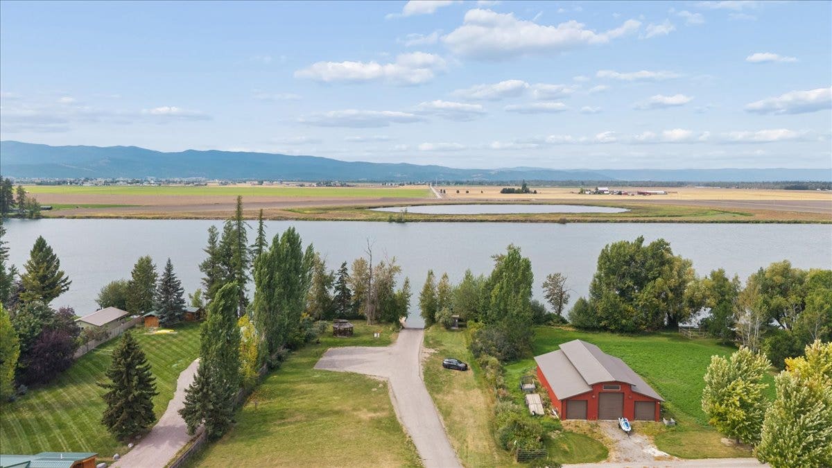 59 Ranchetts Lane, Bigfork, MT 59911 Boat launch and park area