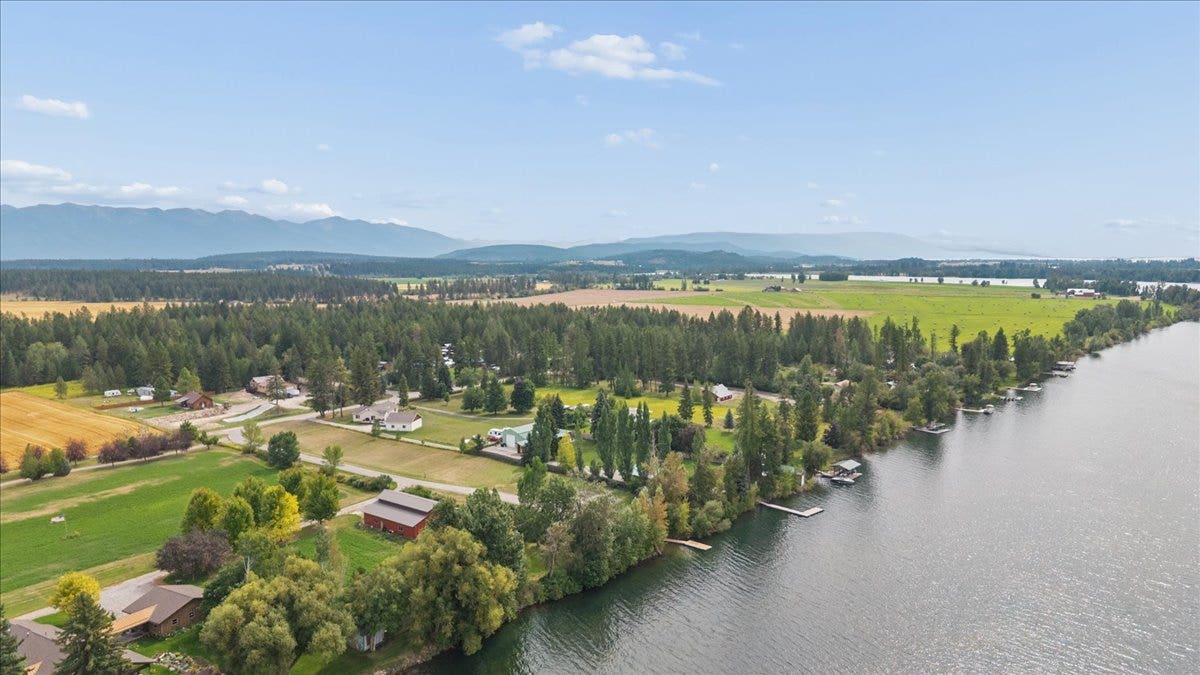59 Ranchetts Lane, Bigfork, MT 59911 Flathead River, access only