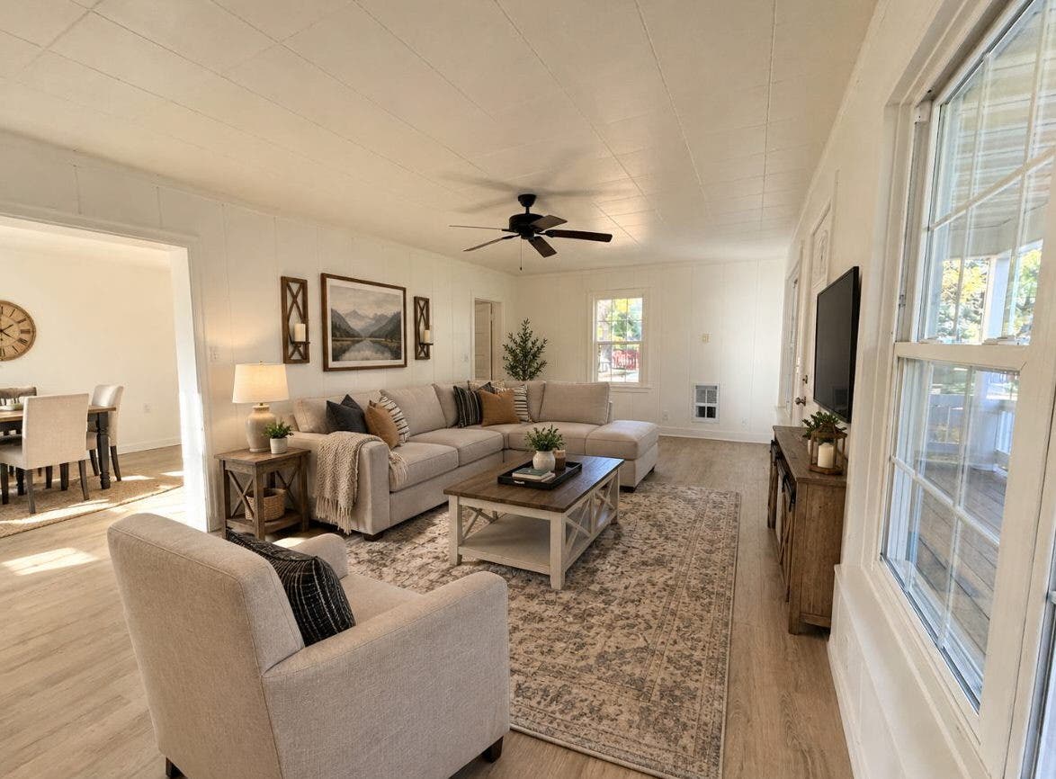 602 3rd Avenue E, Polson, MT 59860 AI virtually staged for marketing purposes.