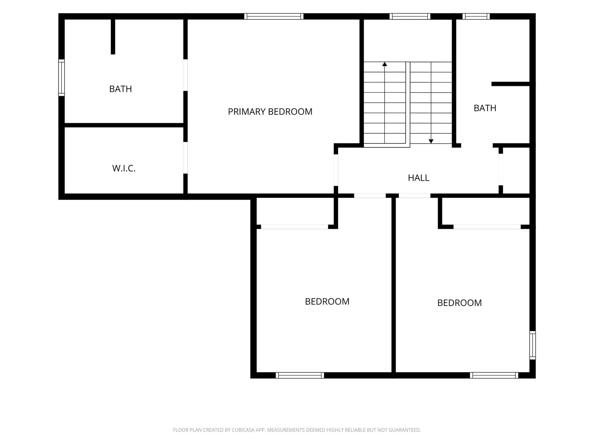 Upstairs with Primary Bedroom
