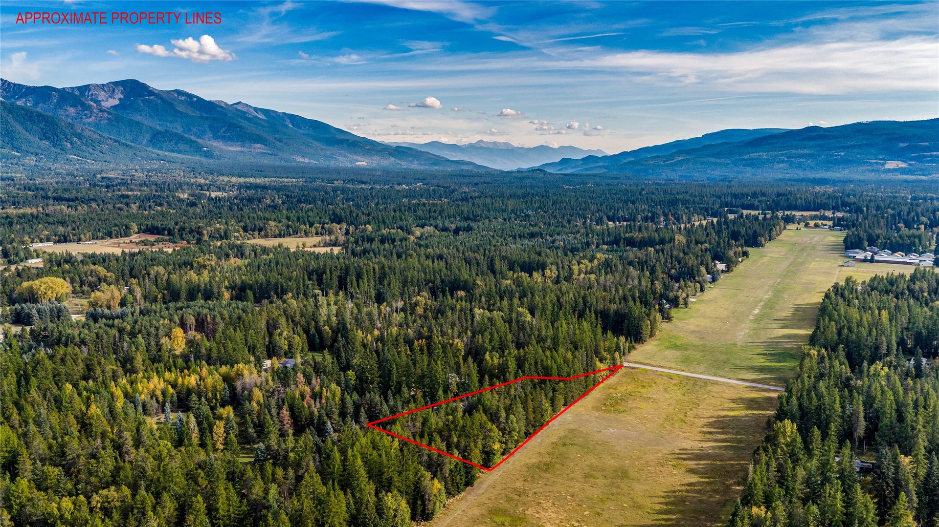582 Ferndale Drive, Bigfork, MT 59911 Approximate Lot Lines