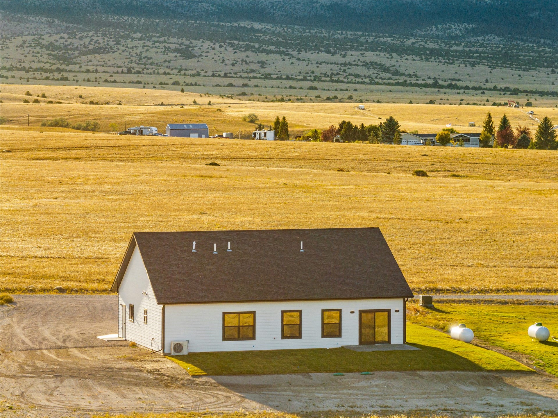 60 Nez Perce Trail, Townsend, MT 59644 Exterior East Side of the Home