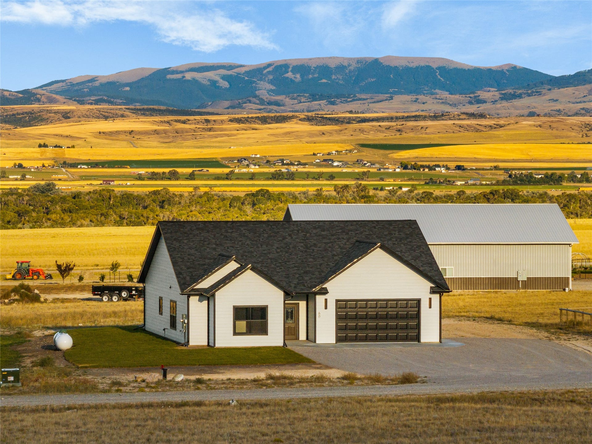 60 Nez Perce Trail, Townsend, MT 59644 Exterior West Side of the Home