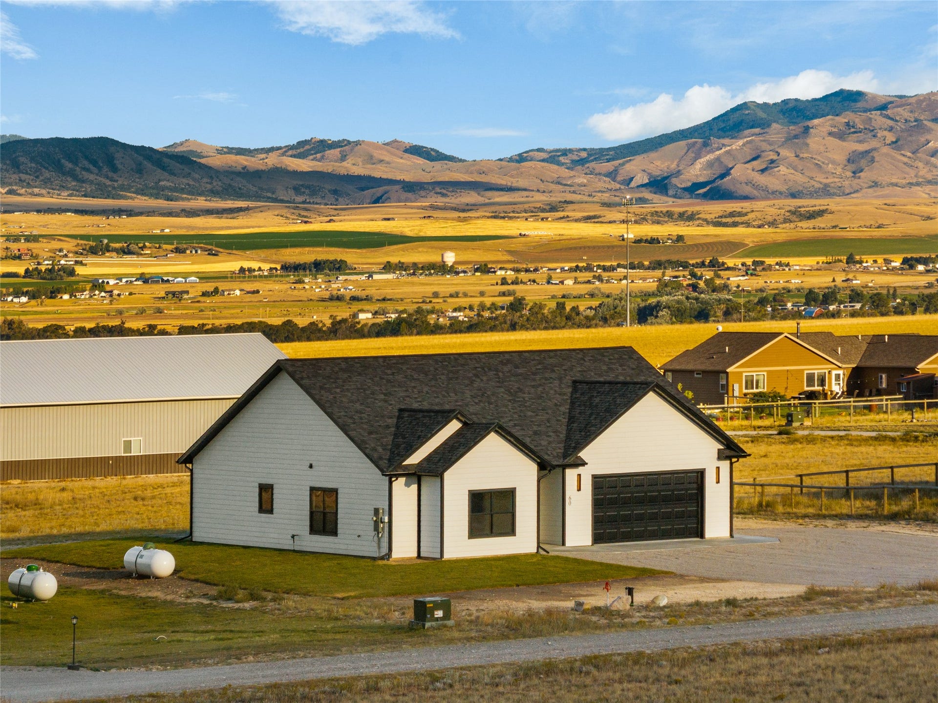60 Nez Perce Trail, Townsend, MT 59644 Exterior West Side of the Home