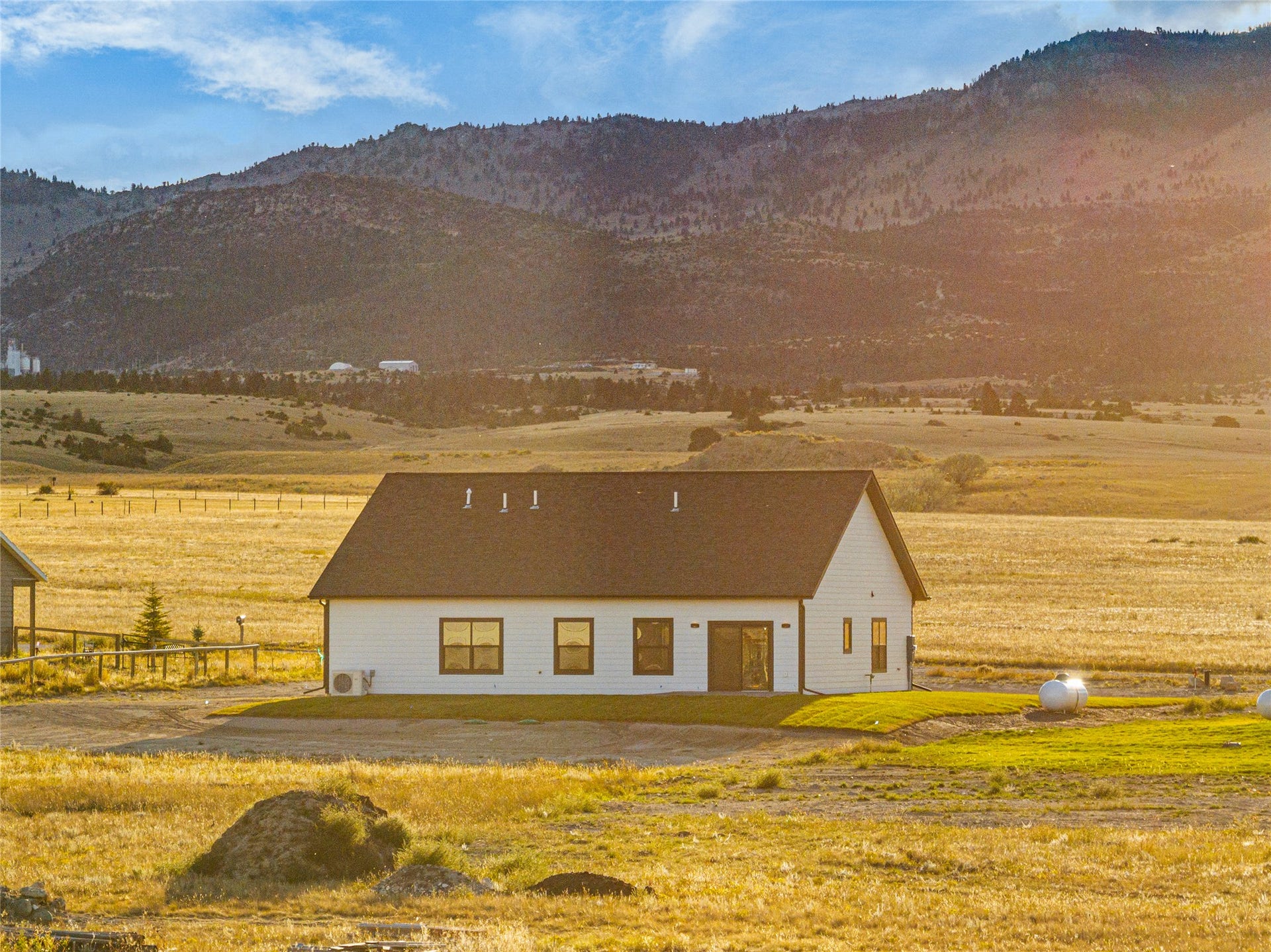 60 Nez Perce Trail, Townsend, MT 59644 Exterior East Side of the Home