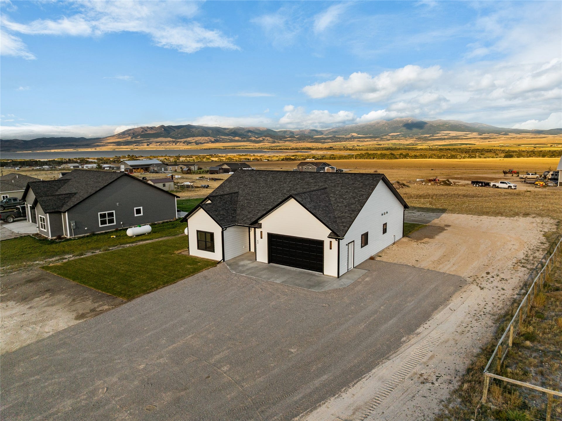 60 Nez Perce Trail, Townsend, MT 59644 Exterior West Side of the Home