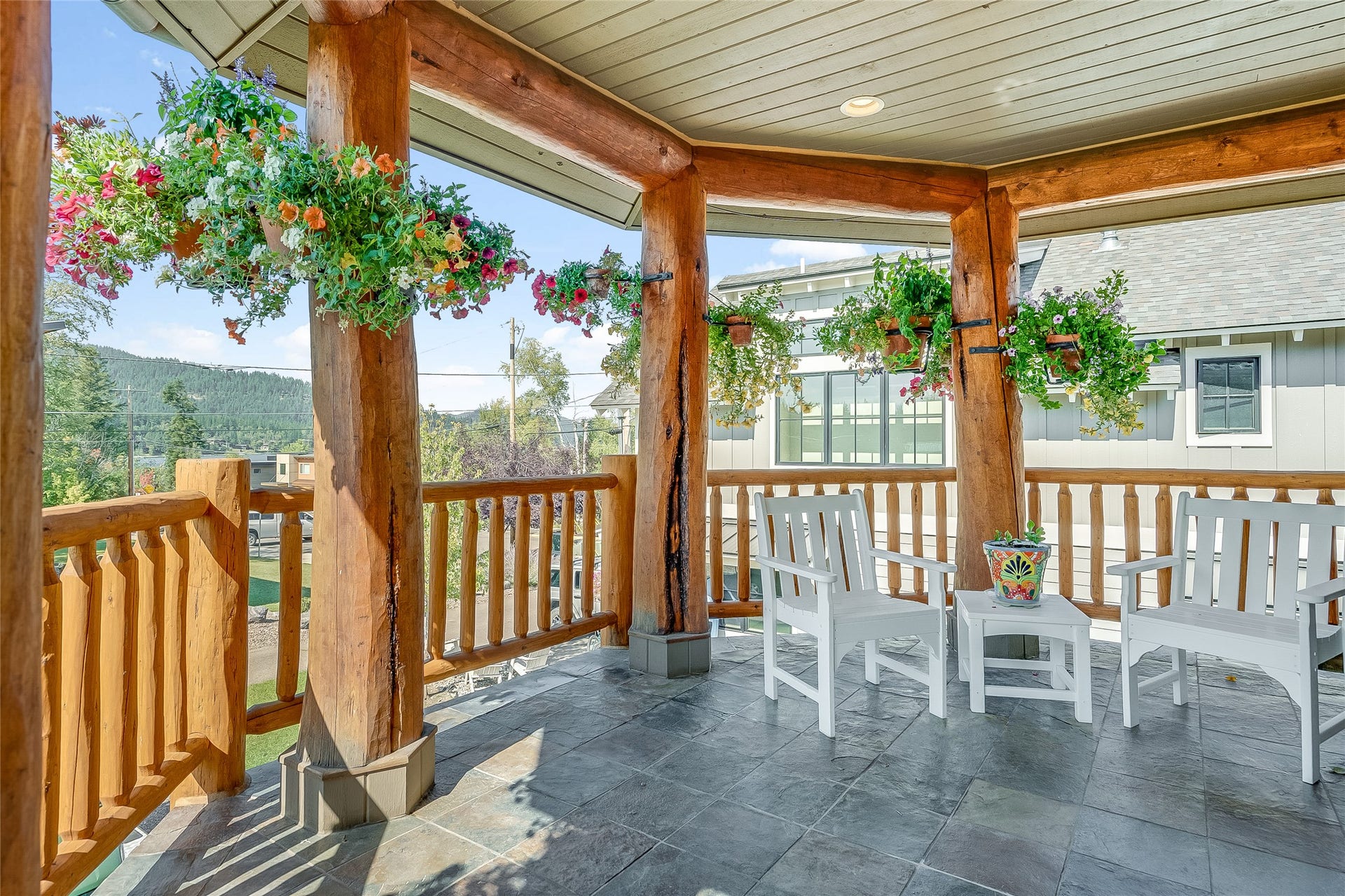 30 Washington Avenue, Whitefish, MT 59937 200sf covered patio off primary bedroom.