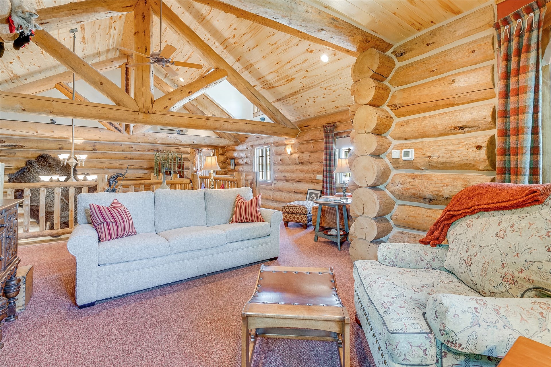 30 Washington Avenue, Whitefish, MT 59937 Upper living room.