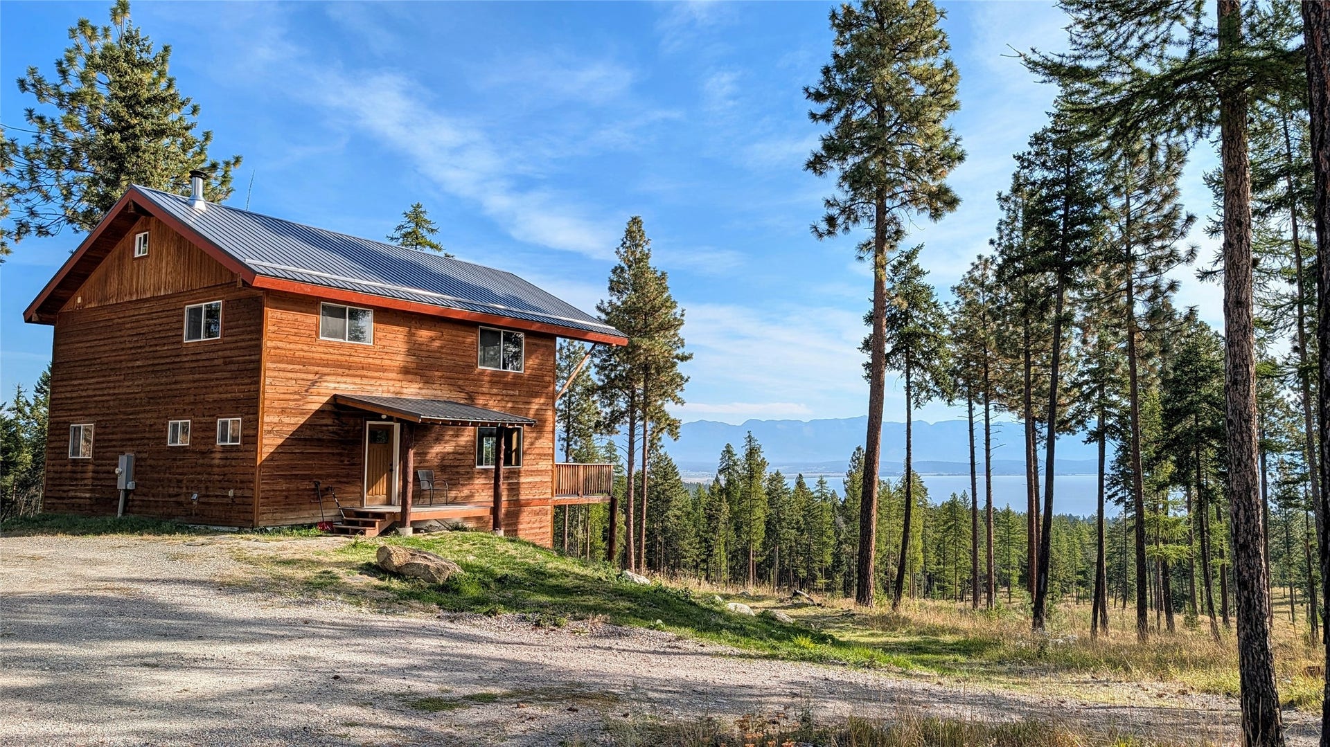 448 Cloud Creek Road, Somers, MT 59932 Stunning Visual Appeal - 2 Homes on Acreage