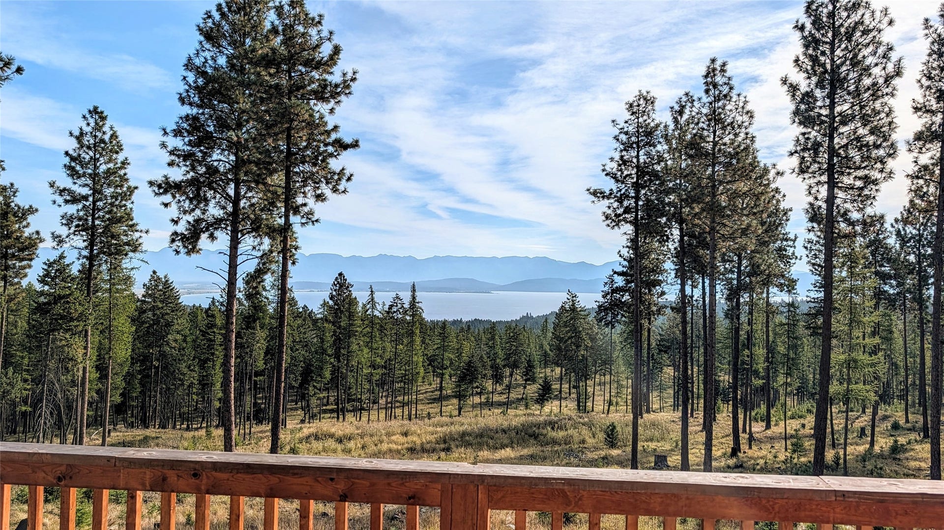 448 Cloud Creek Road, Somers, MT 59932 Deck Lake View