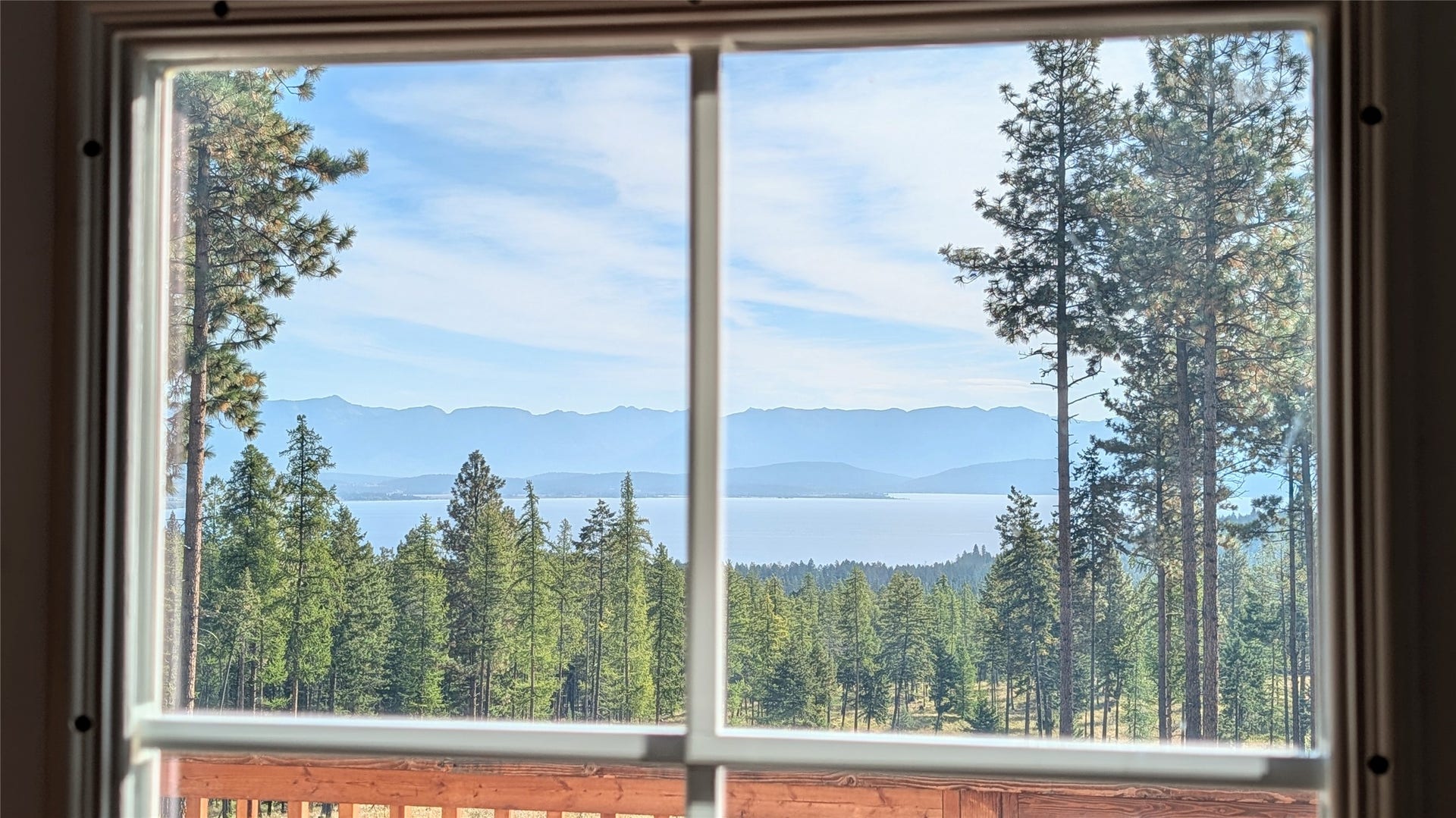 448 Cloud Creek Road, Somers, MT 59932 Living Room Window View