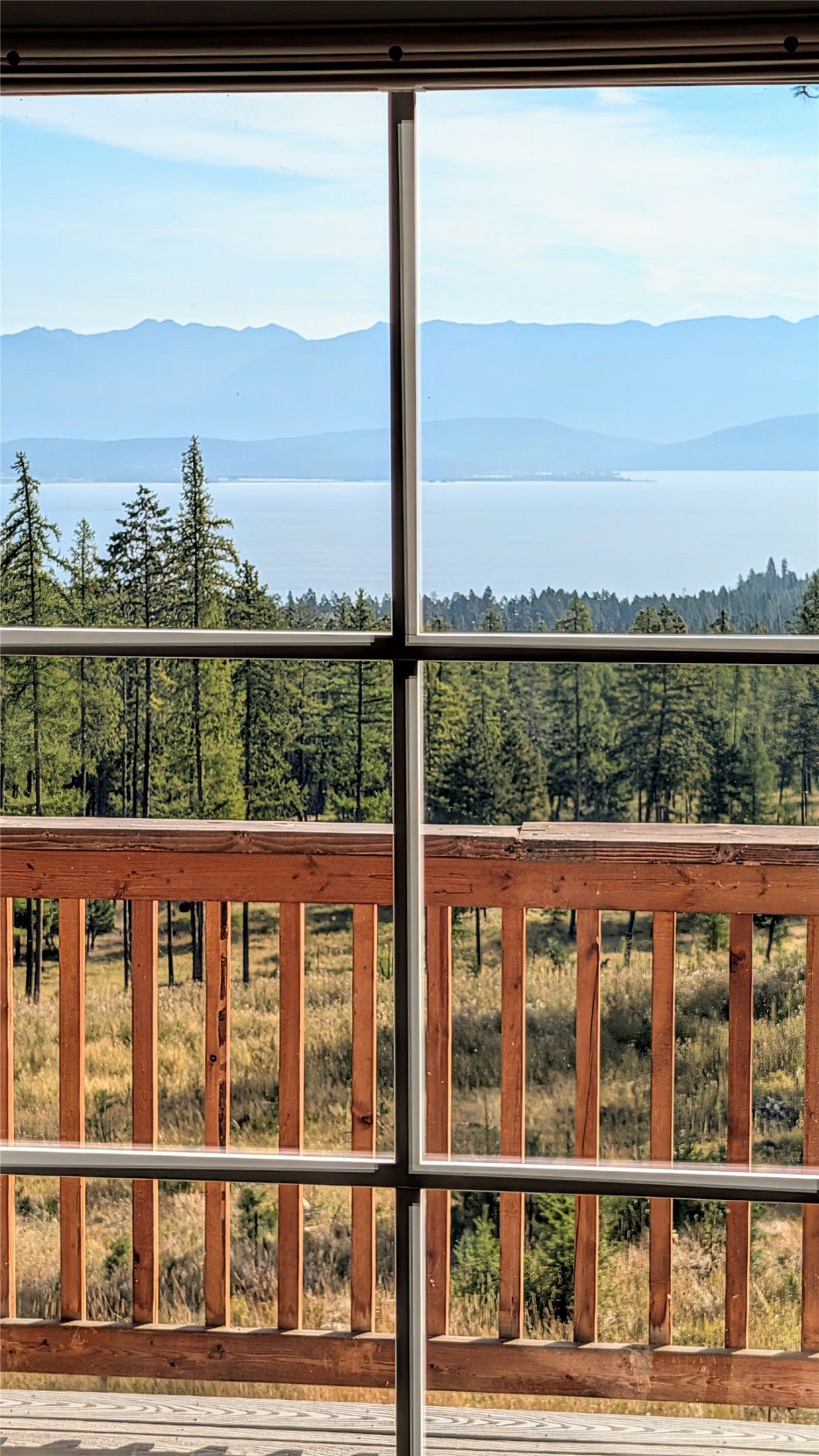 448 Cloud Creek Road, Somers, MT 59932 Kitchen Door Lake View
