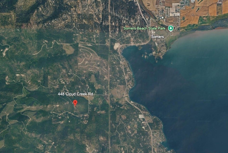 448 Cloud Creek Road, Somers, MT 59932 Google Earth 4