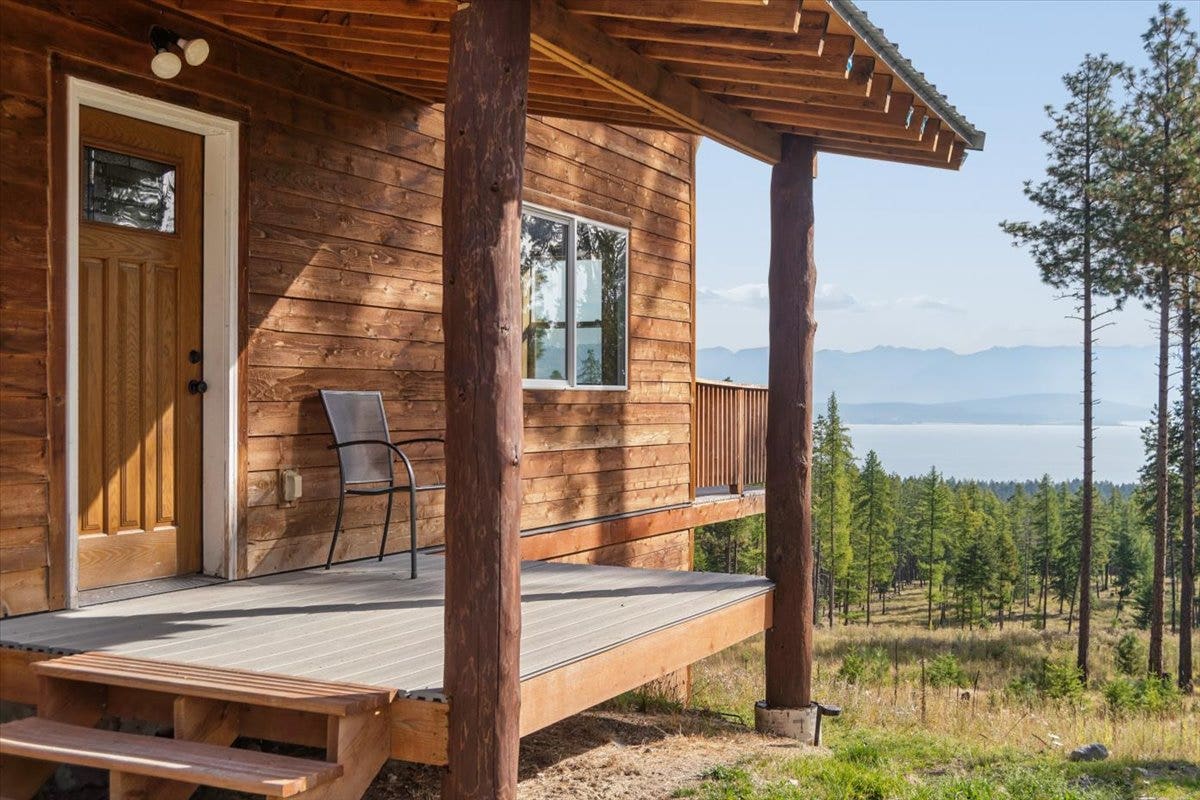 448 Cloud Creek Road, Somers, MT 59932 Stunning Front Porch Lake View