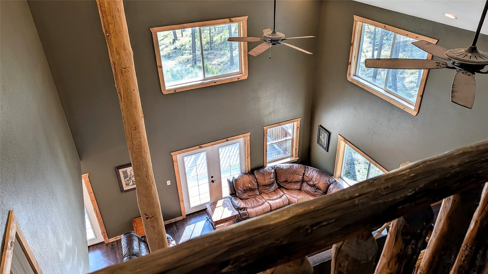 448 Cloud Creek Road, Somers, MT 59932 Loft - Downstairs View