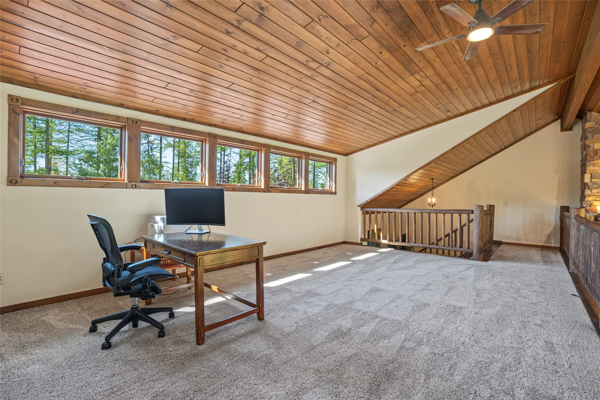 622 Wild Swan Trail, Bigfork, MT 59911 Upstairs loft/flex space