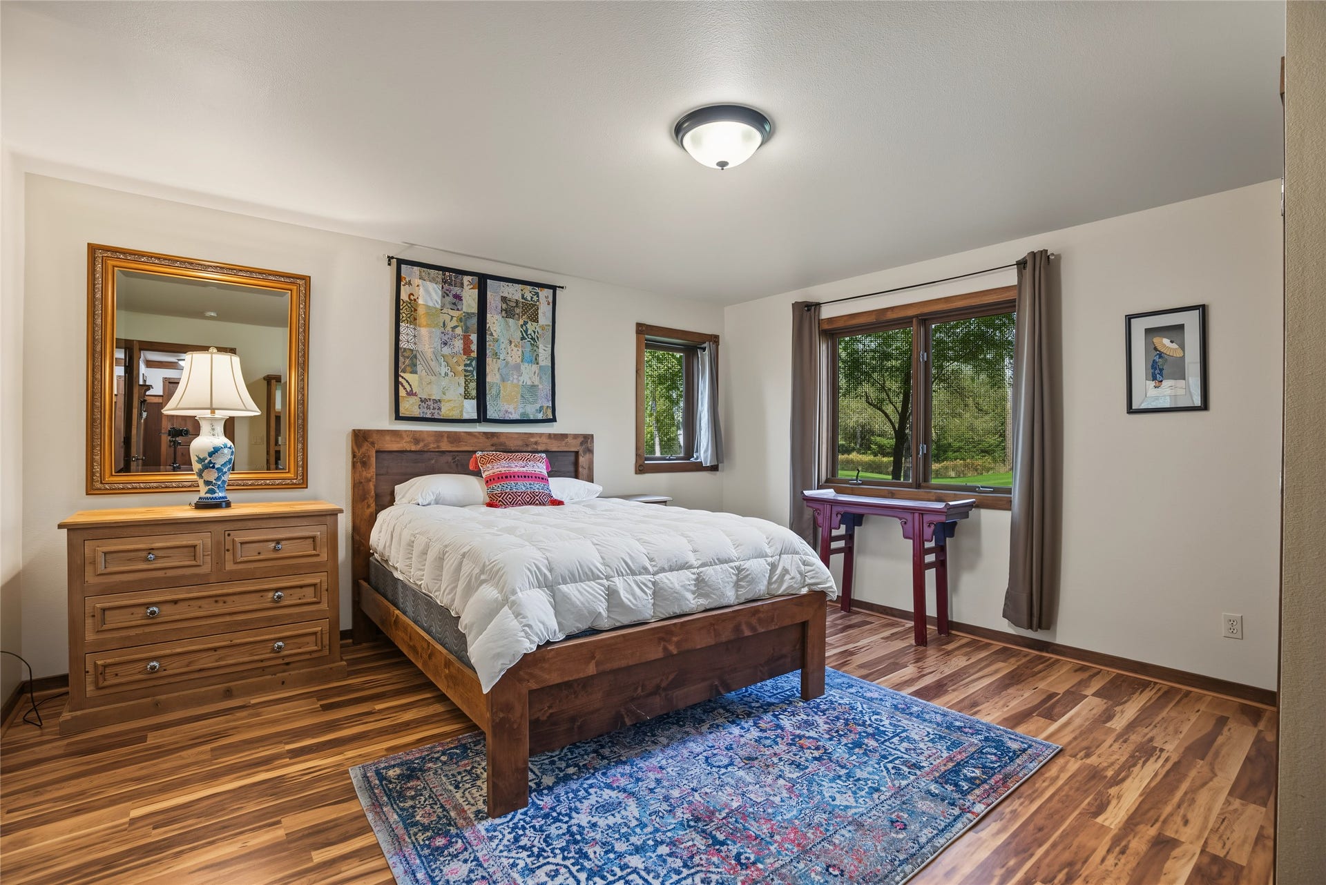 622 Wild Swan Trail, Bigfork, MT 59911 Lower level guest bedroom 1