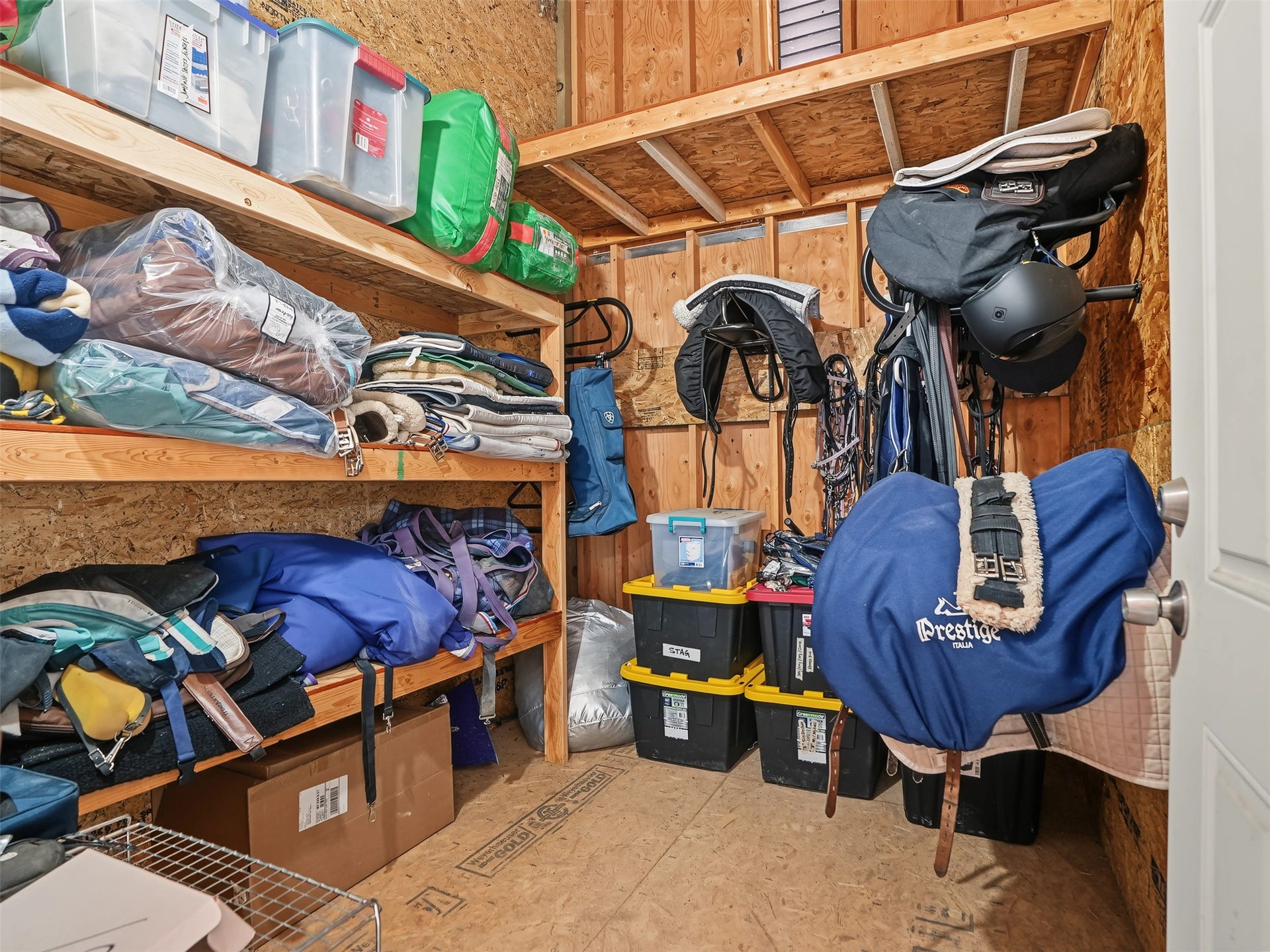 622 Wild Swan Trail, Bigfork, MT 59911 Barn tack room
