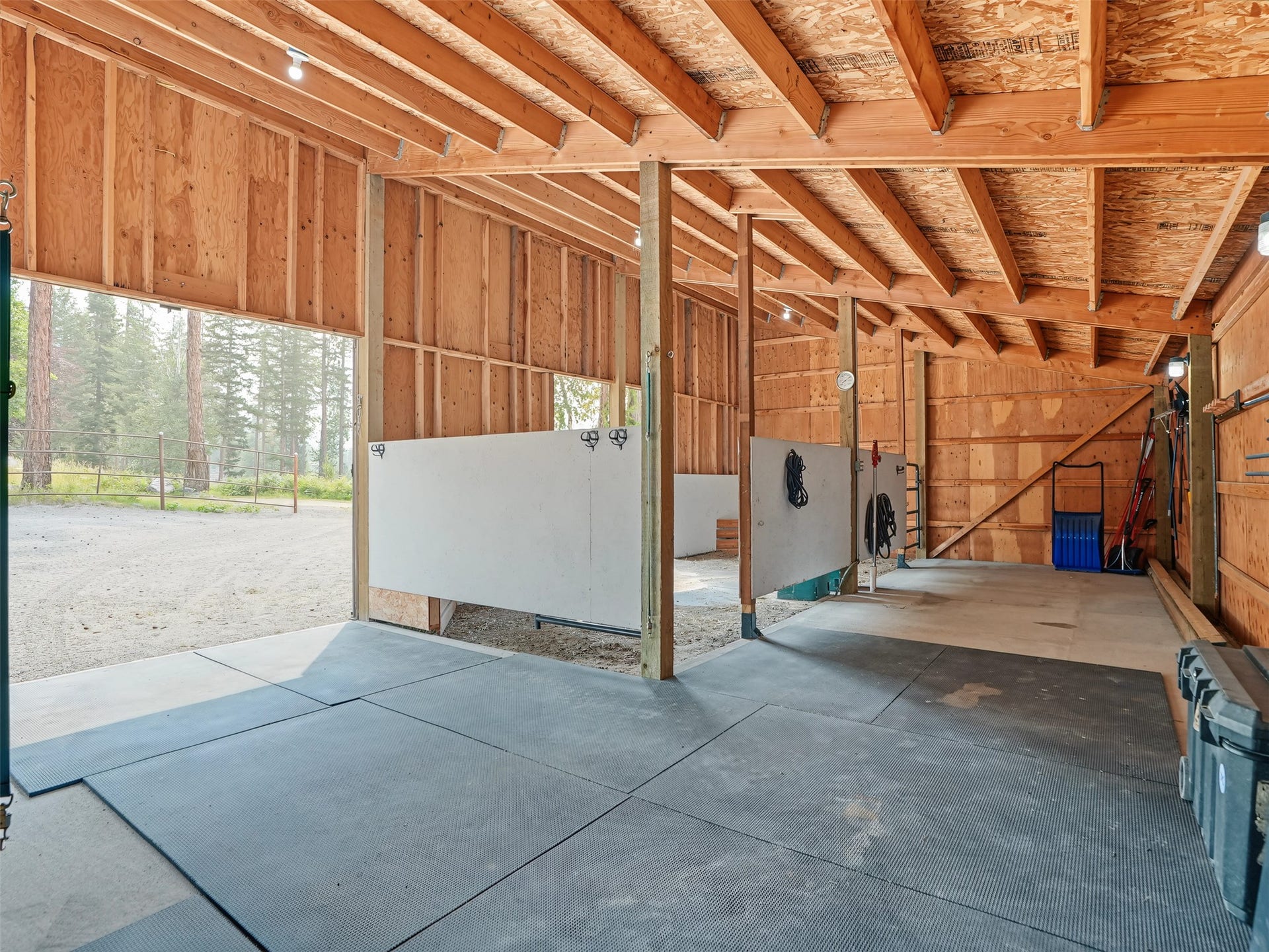 622 Wild Swan Trail, Bigfork, MT 59911 Barn has automatic waterers