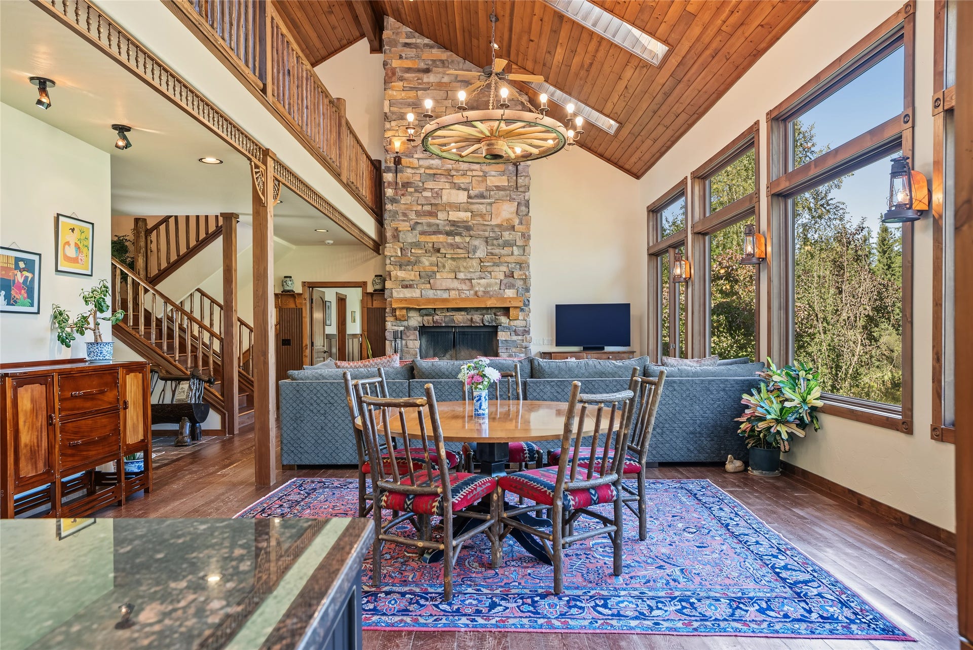 622 Wild Swan Trail, Bigfork, MT 59911 View from kitchen