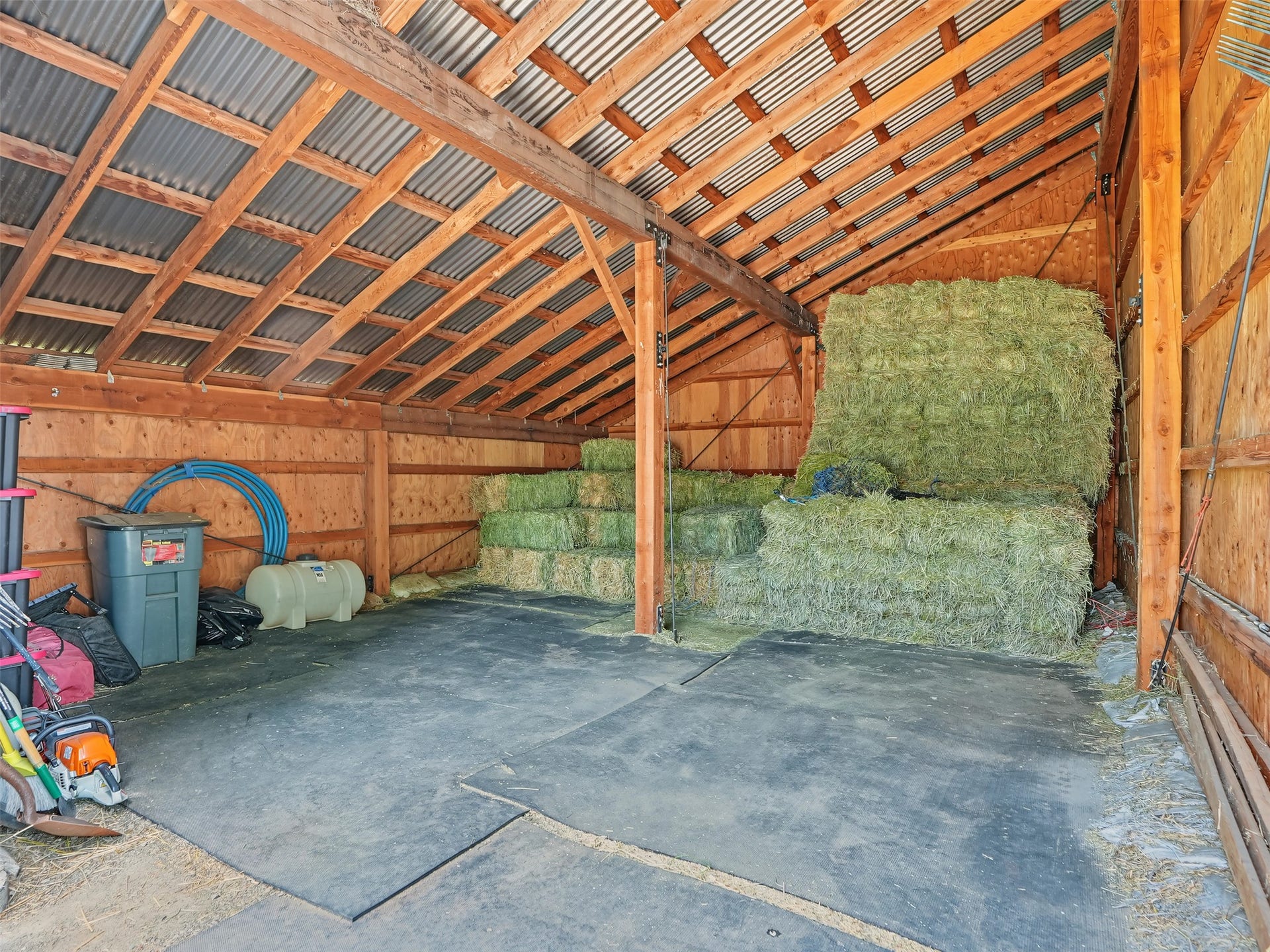 622 Wild Swan Trail, Bigfork, MT 59911 Barn hay storage