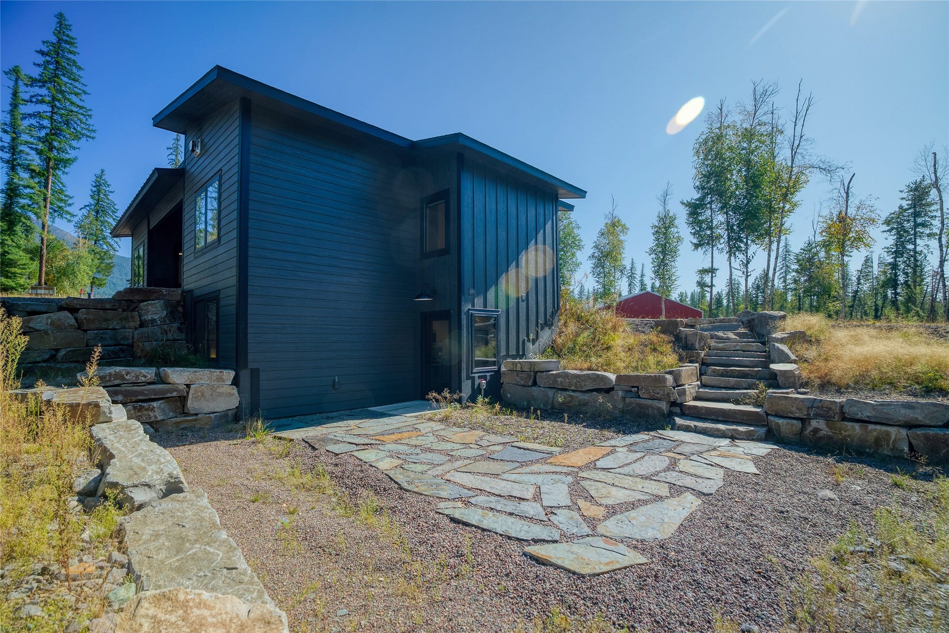 622 Wild Swan Trail, Bigfork, MT 59911 Guest home lower level entrance-separate