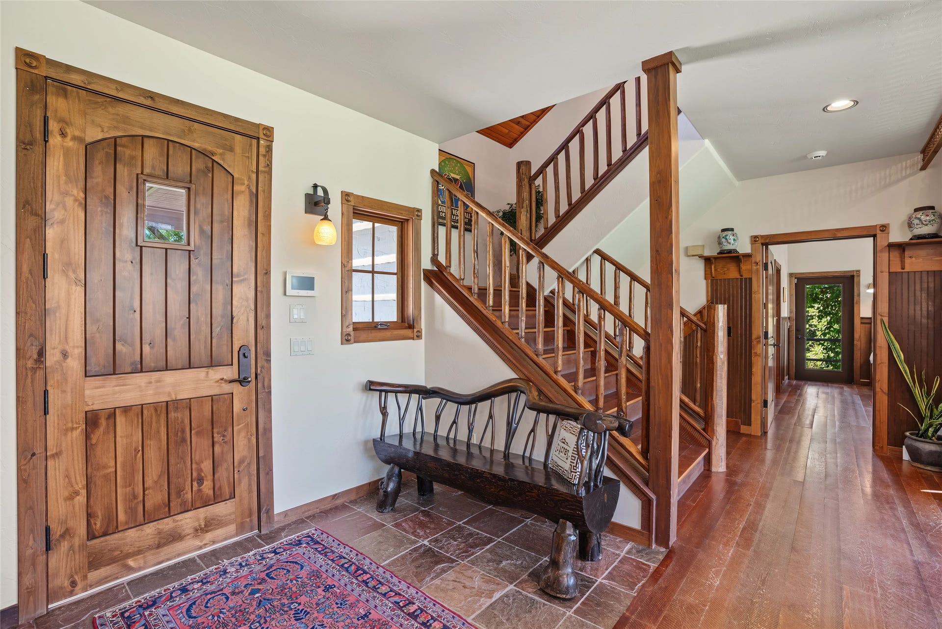 622 Wild Swan Trail, Bigfork, MT 59911 Main home front entrance to home