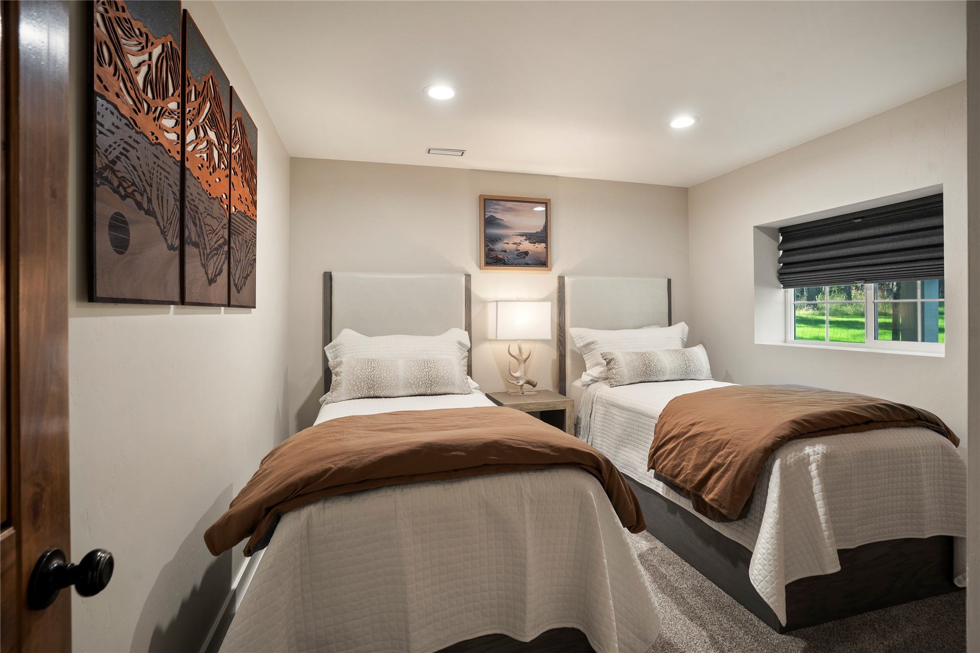 4926 Foothill Road, Bigfork, MT 59911 Lower level bedroom 1