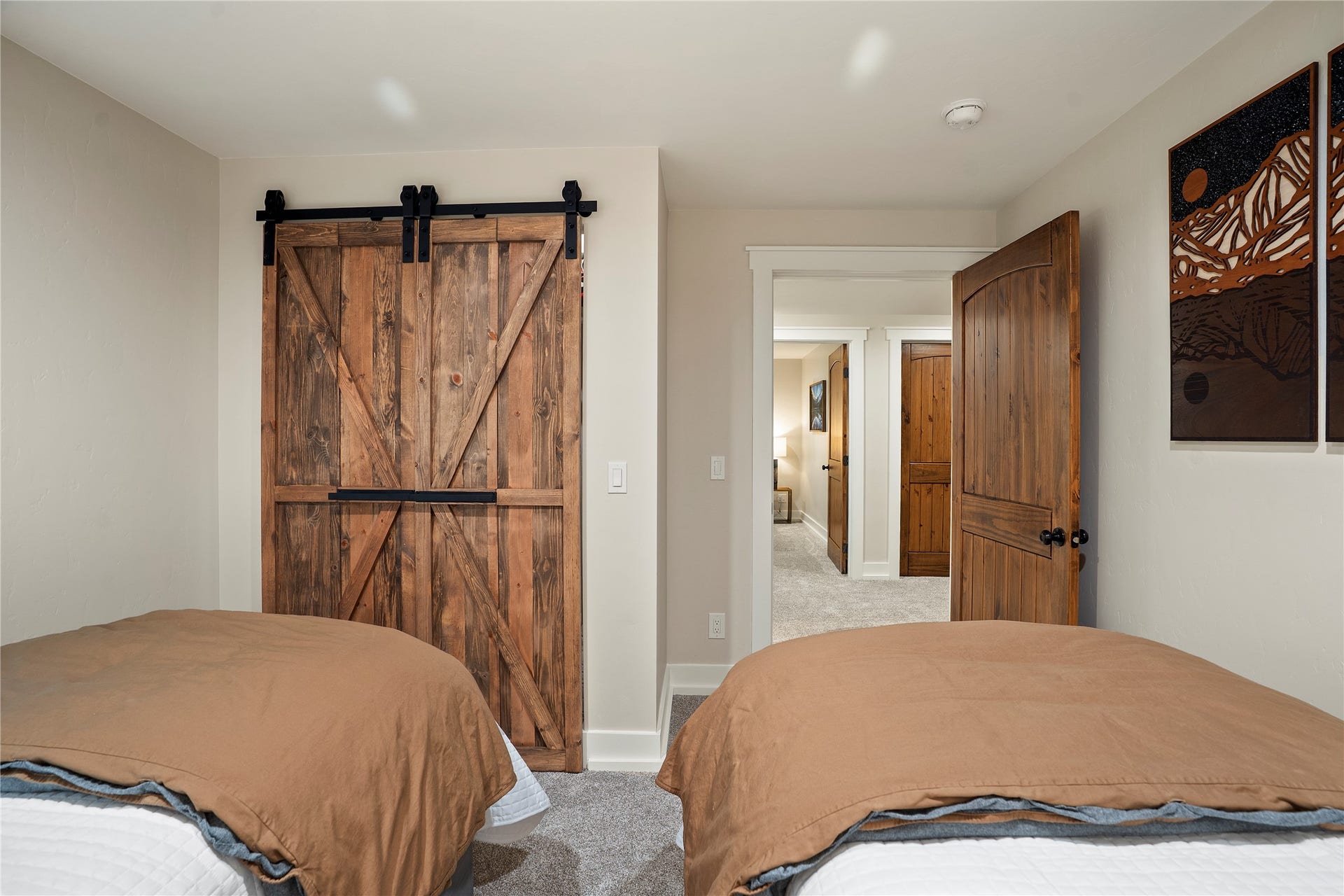 4926 Foothill Road, Bigfork, MT 59911 Lower level Bedroom 1