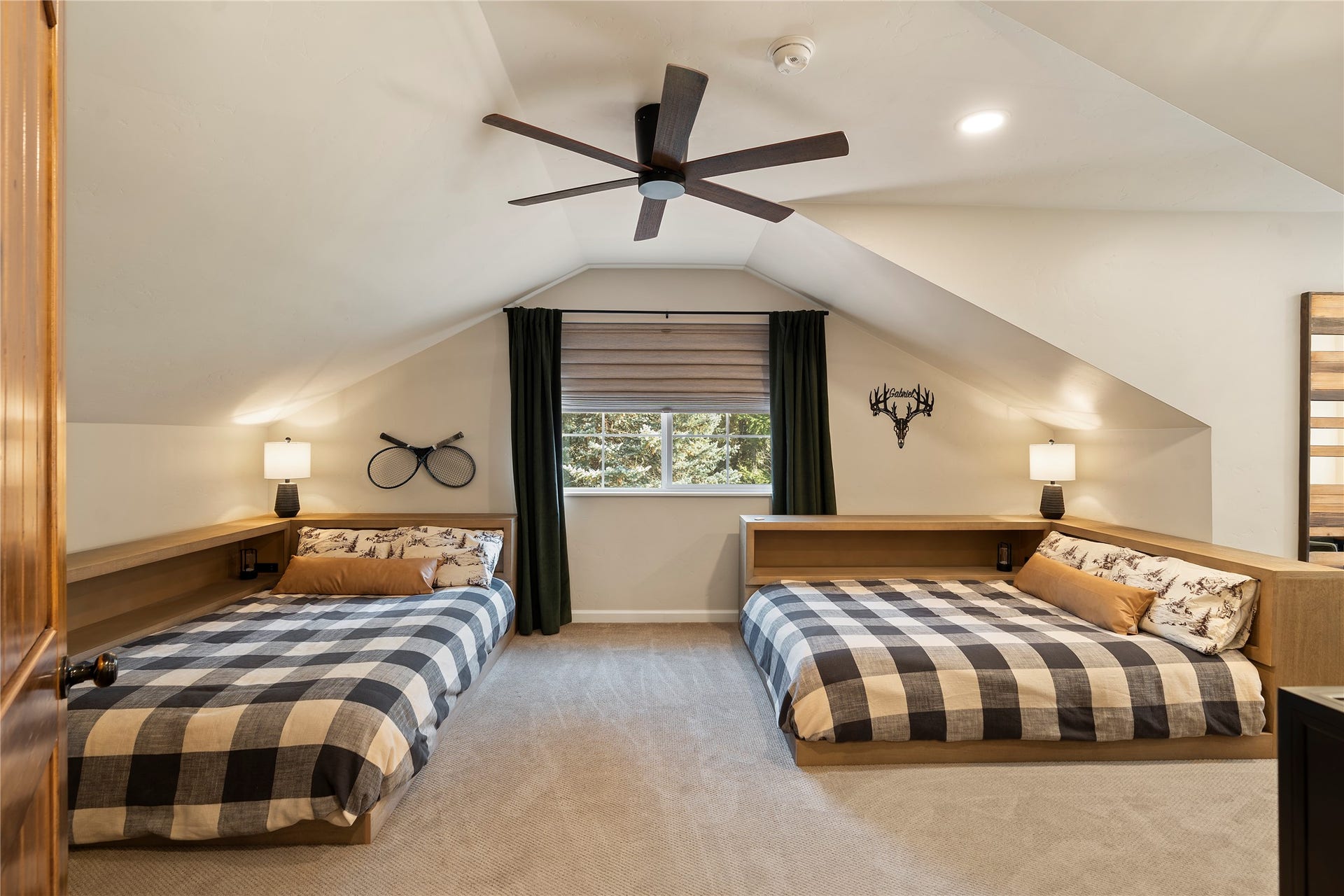 4926 Foothill Road, Bigfork, MT 59911 Upstairs - Bedroom 1