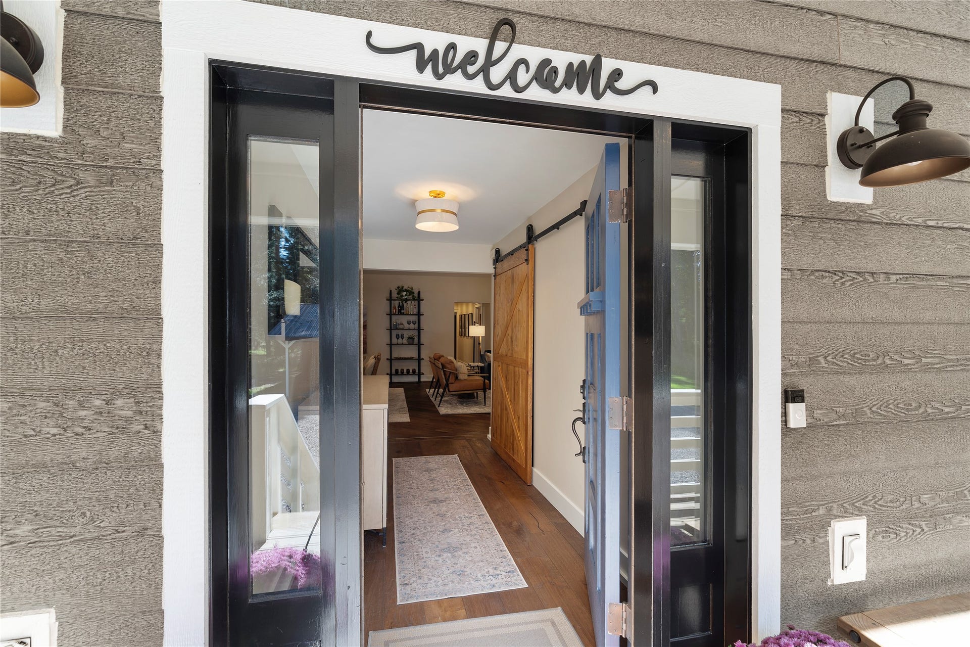 4926 Foothill Road, Bigfork, MT 59911 Front door