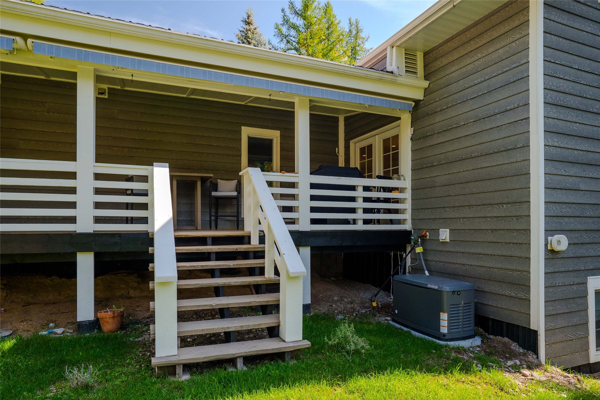 4926 Foothill Road, Bigfork, MT 59911 South side porch with awnings