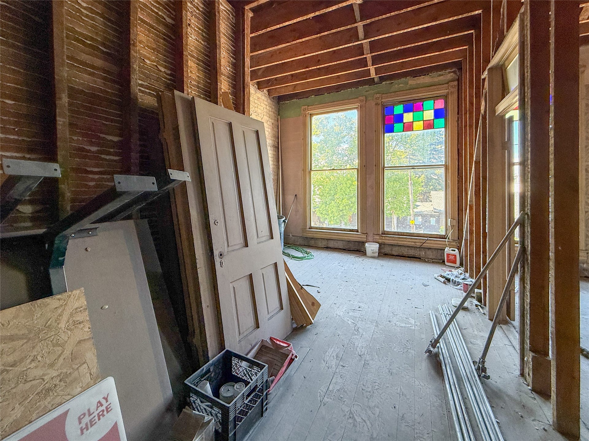Upstairs