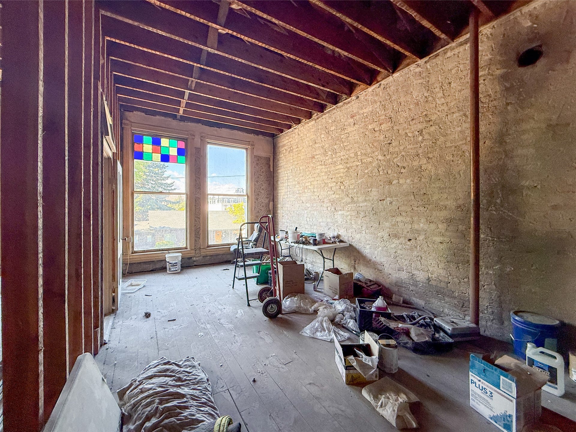 Upstairs