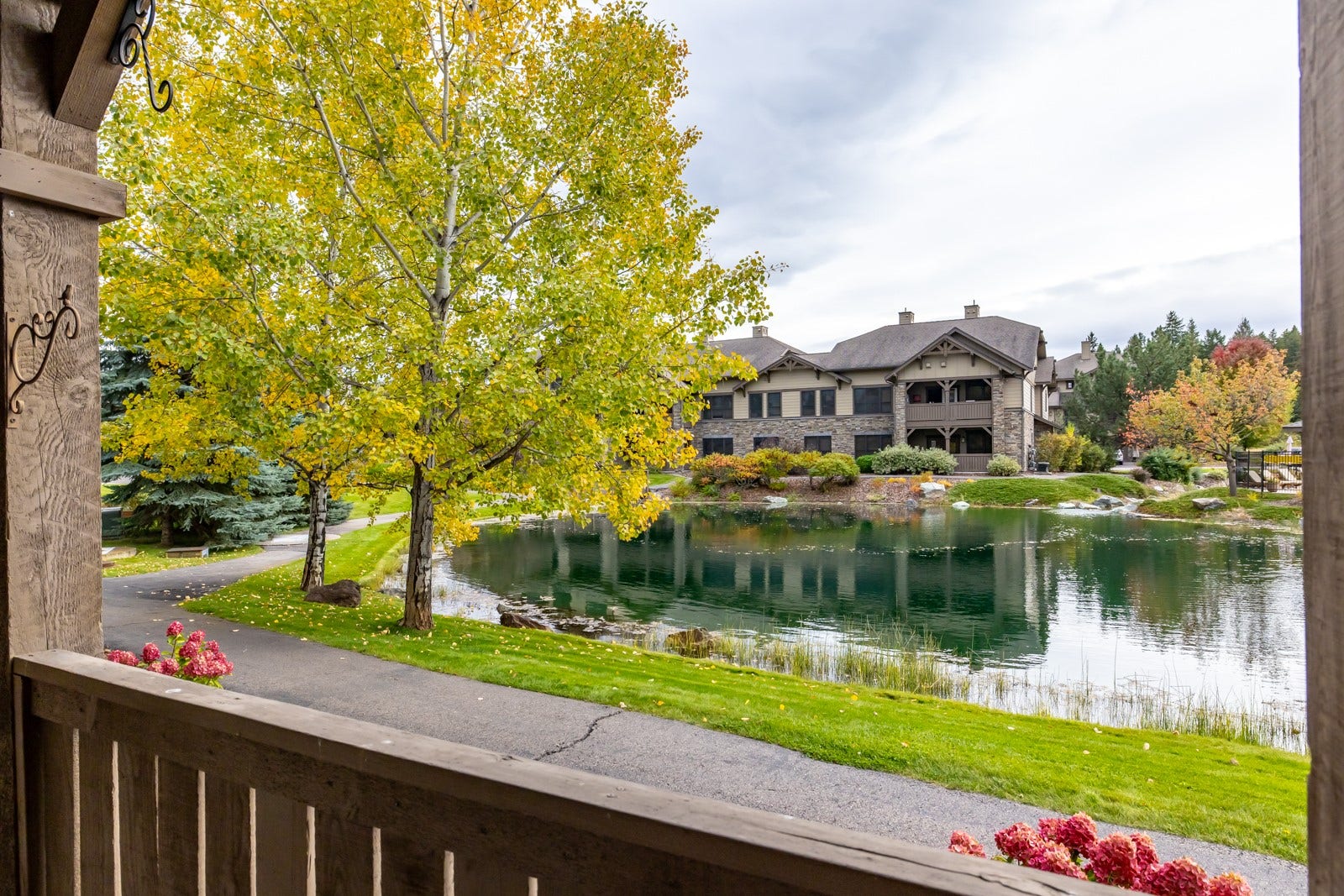 6305 Locarno Drive, #G, Whitefish, MT 59937 Patio/Views