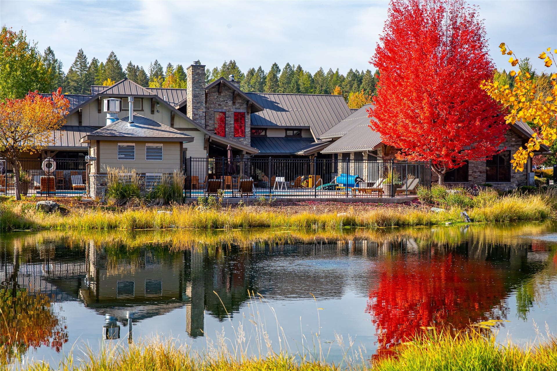 6305 Locarno Drive, #G, Whitefish, MT 59937 Clubhouse
