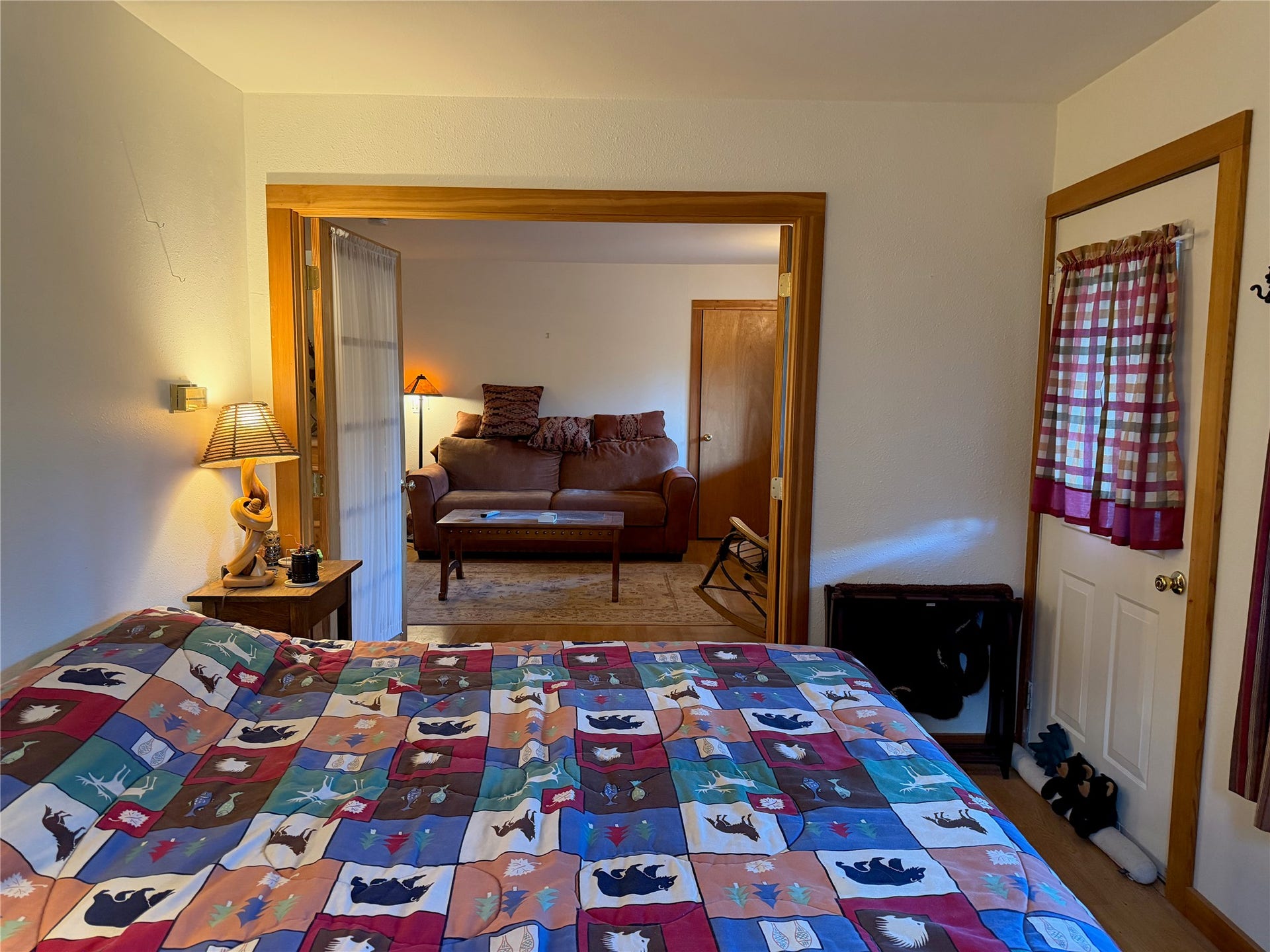 10601 North Fork Road, Polebridge, MT 59928 Bedroom 1