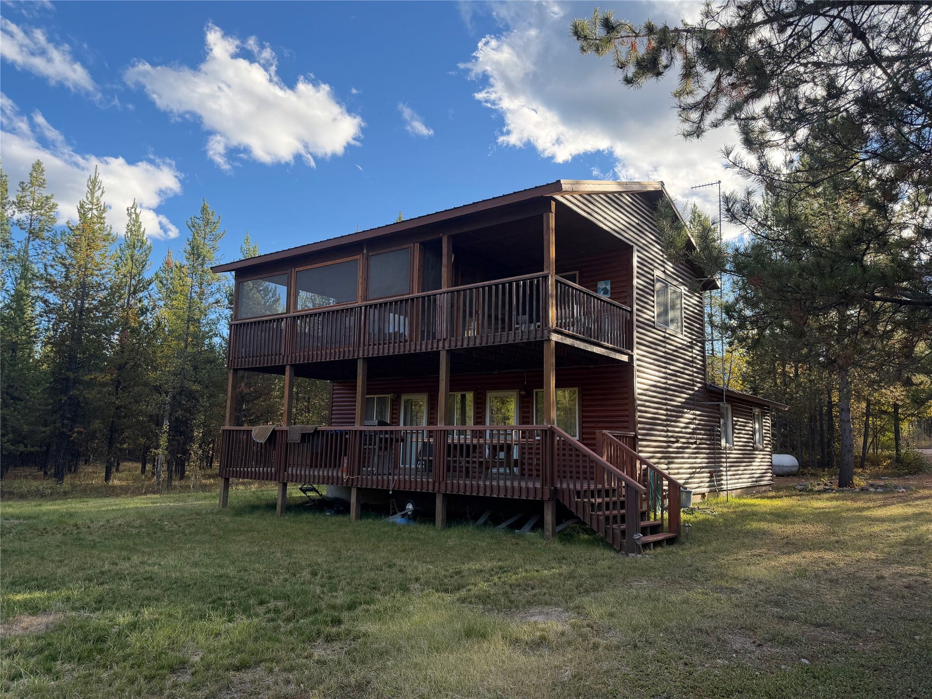 10601 North Fork Road, Polebridge, MT 59928 Front