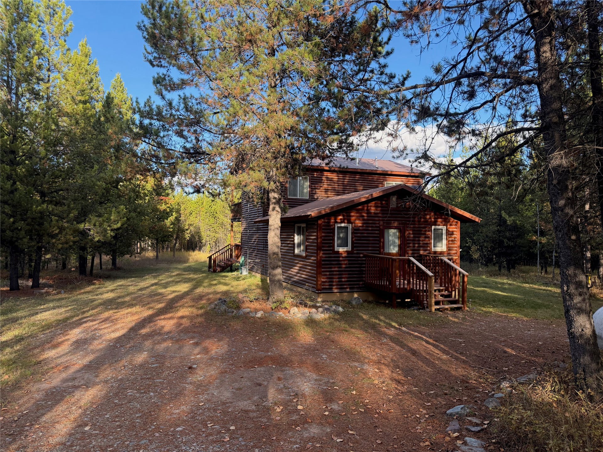 10601 North Fork Road, Polebridge, MT 59928 Back Porch