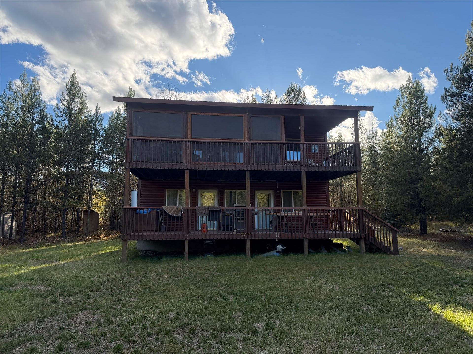 10601 North Fork Road, Polebridge, MT 59928 Front