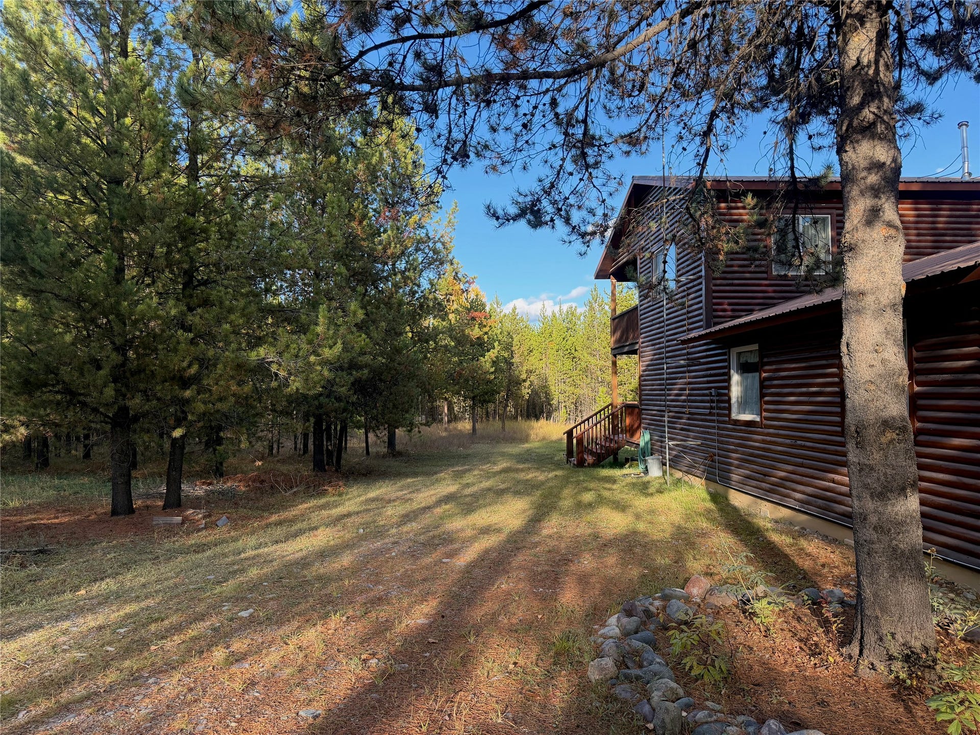 10601 North Fork Road, Polebridge, MT 59928 Side