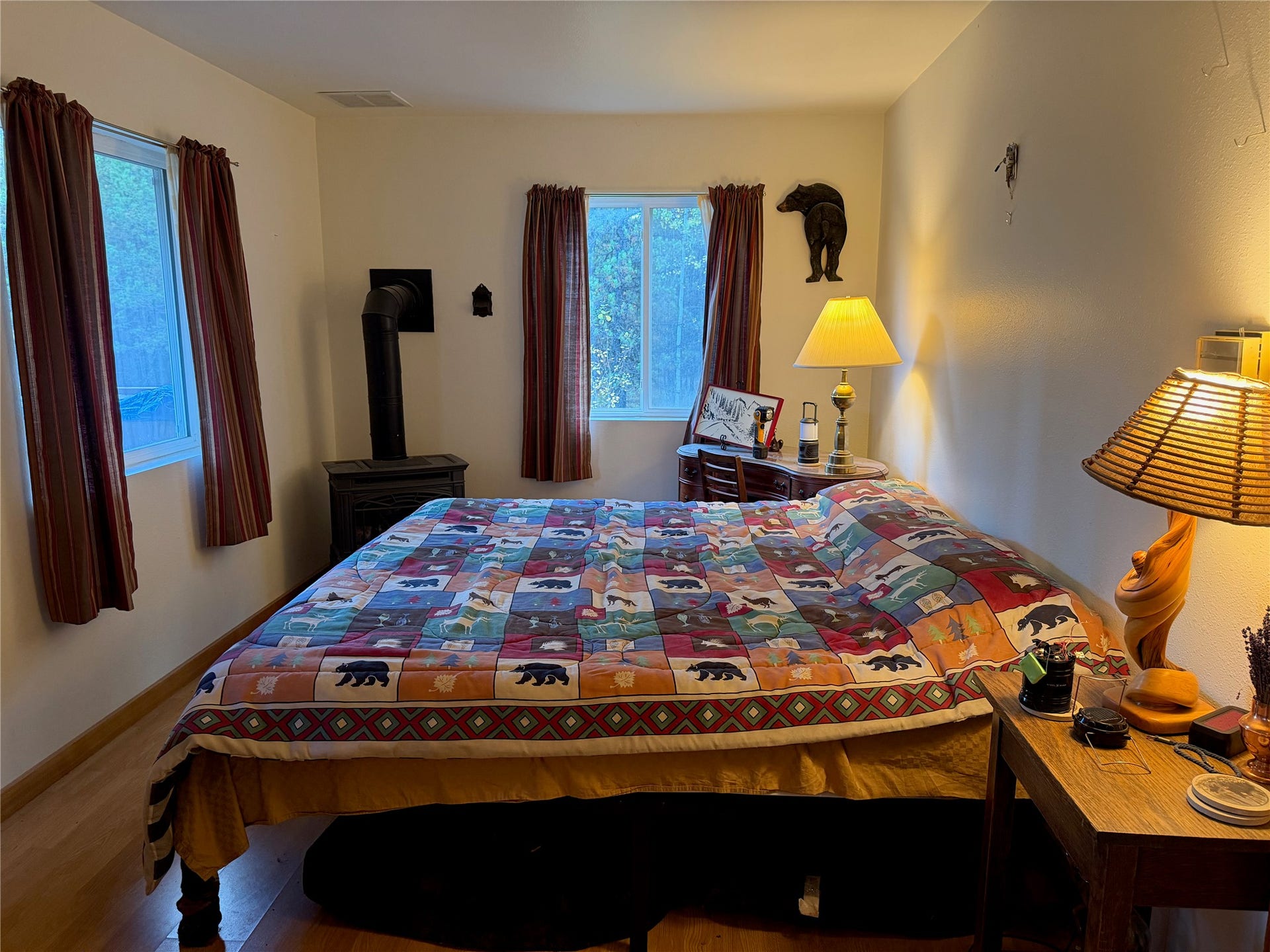 10601 North Fork Road, Polebridge, MT 59928 Bedroom 1