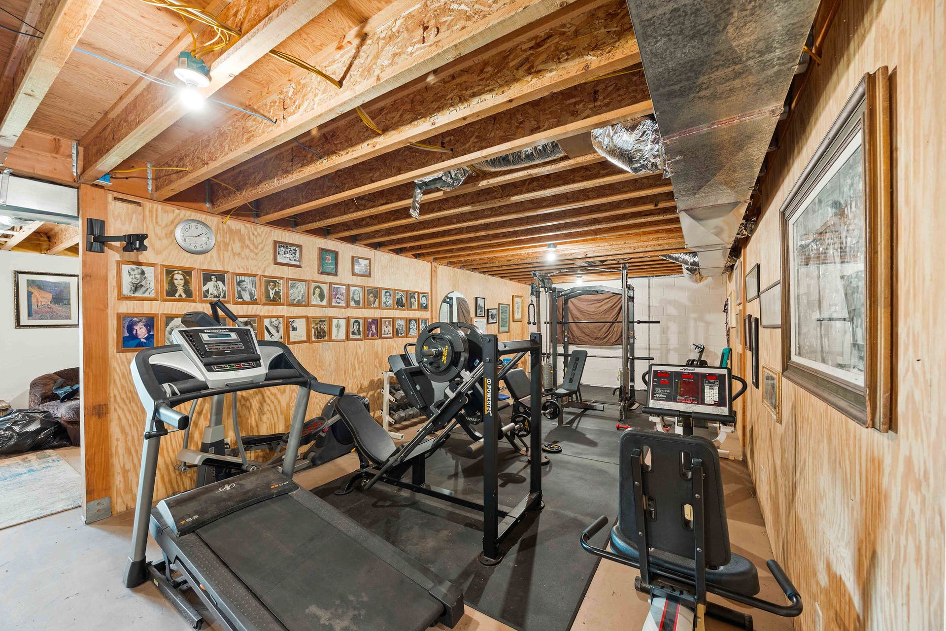19605 Bower Lane, Proctor, MT 59929 Gym-Unfinished basement