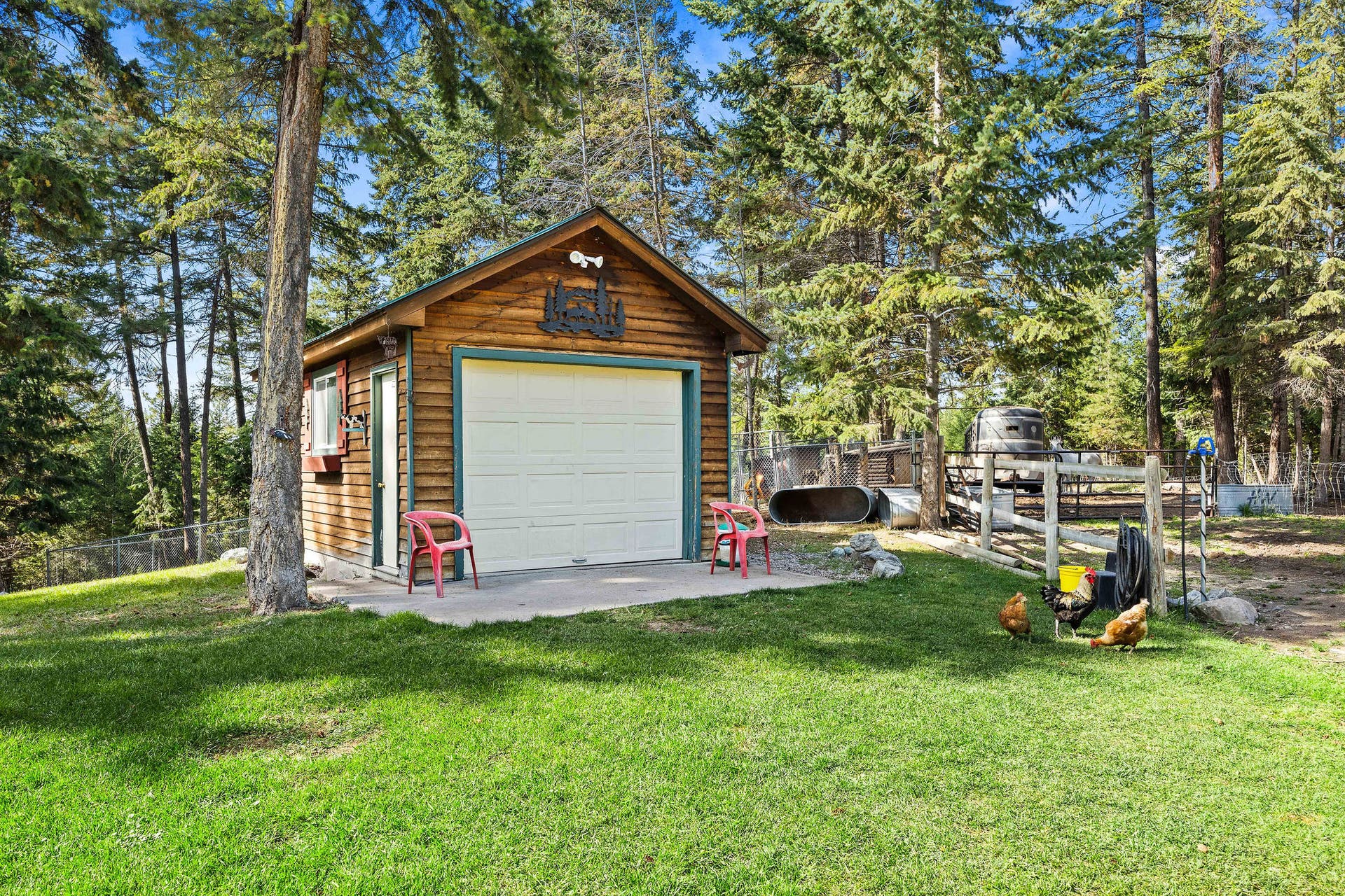 19605 Bower Lane, Proctor, MT 59929 Garden/Tack Shed