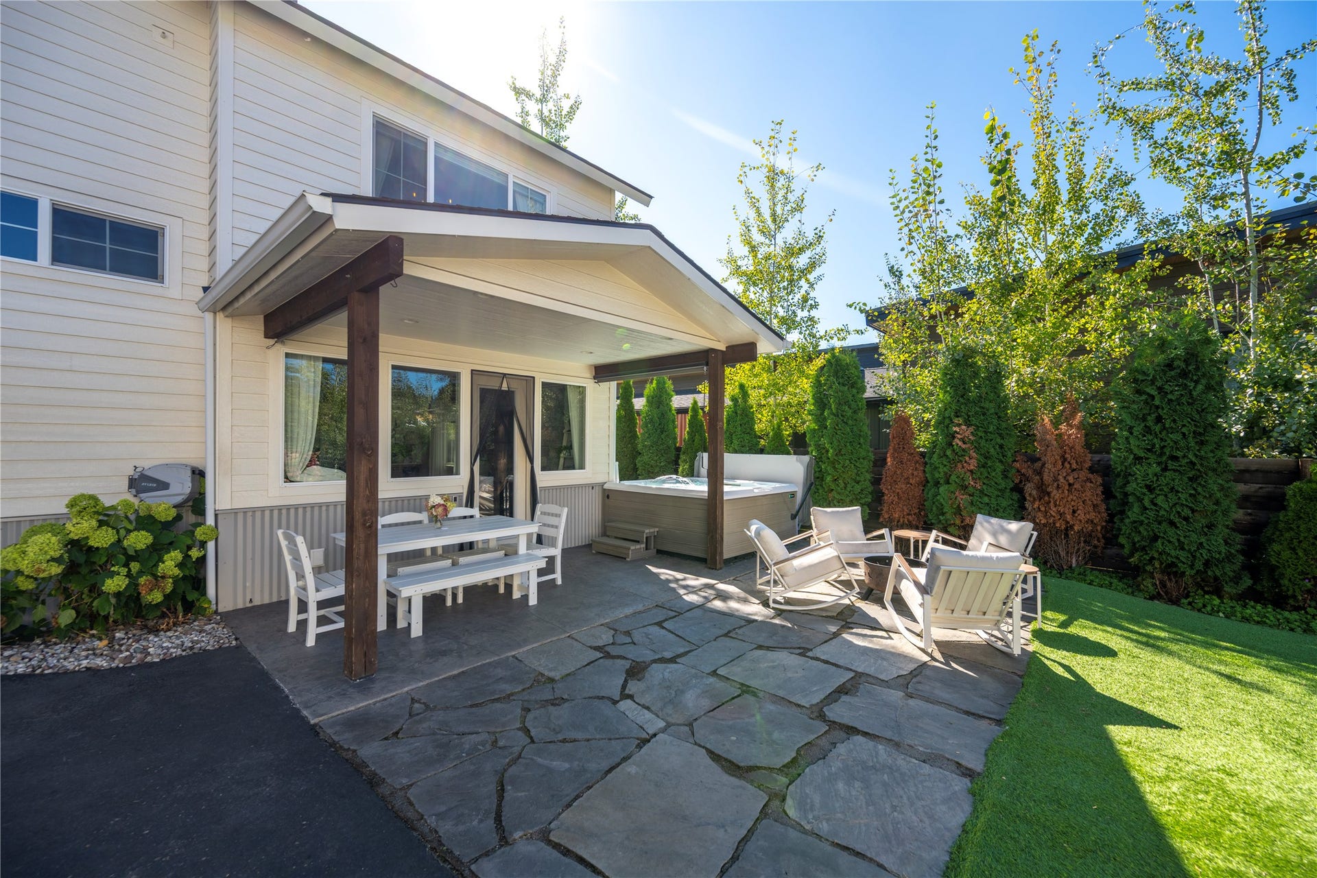 Back patio