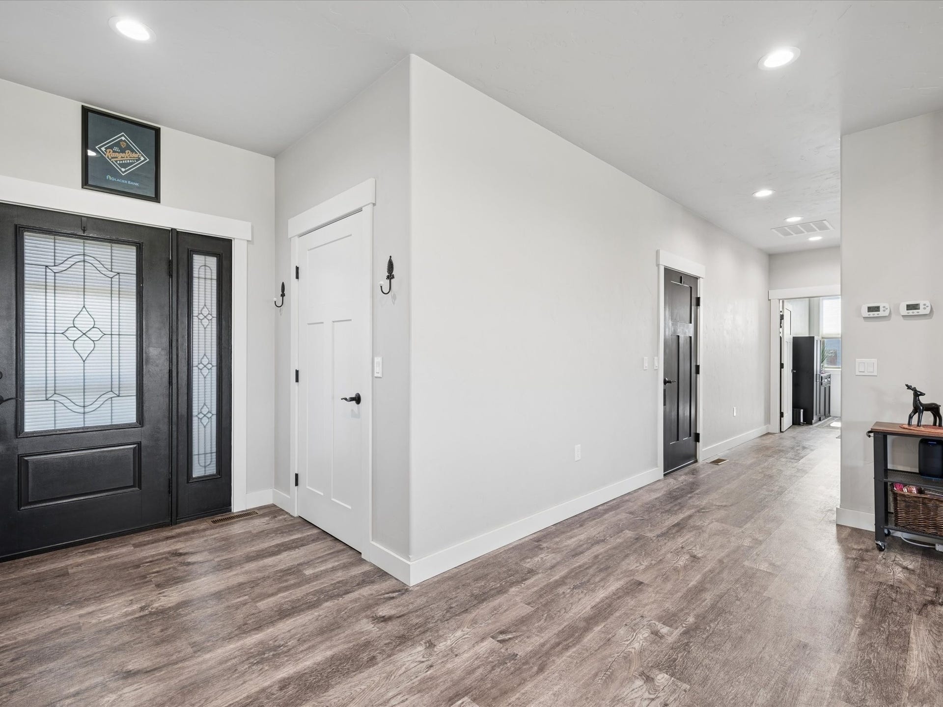 148 Fox Den Trail, Kalispell, MT 59901 Front door, Coat Closet, Exit door to Garage.