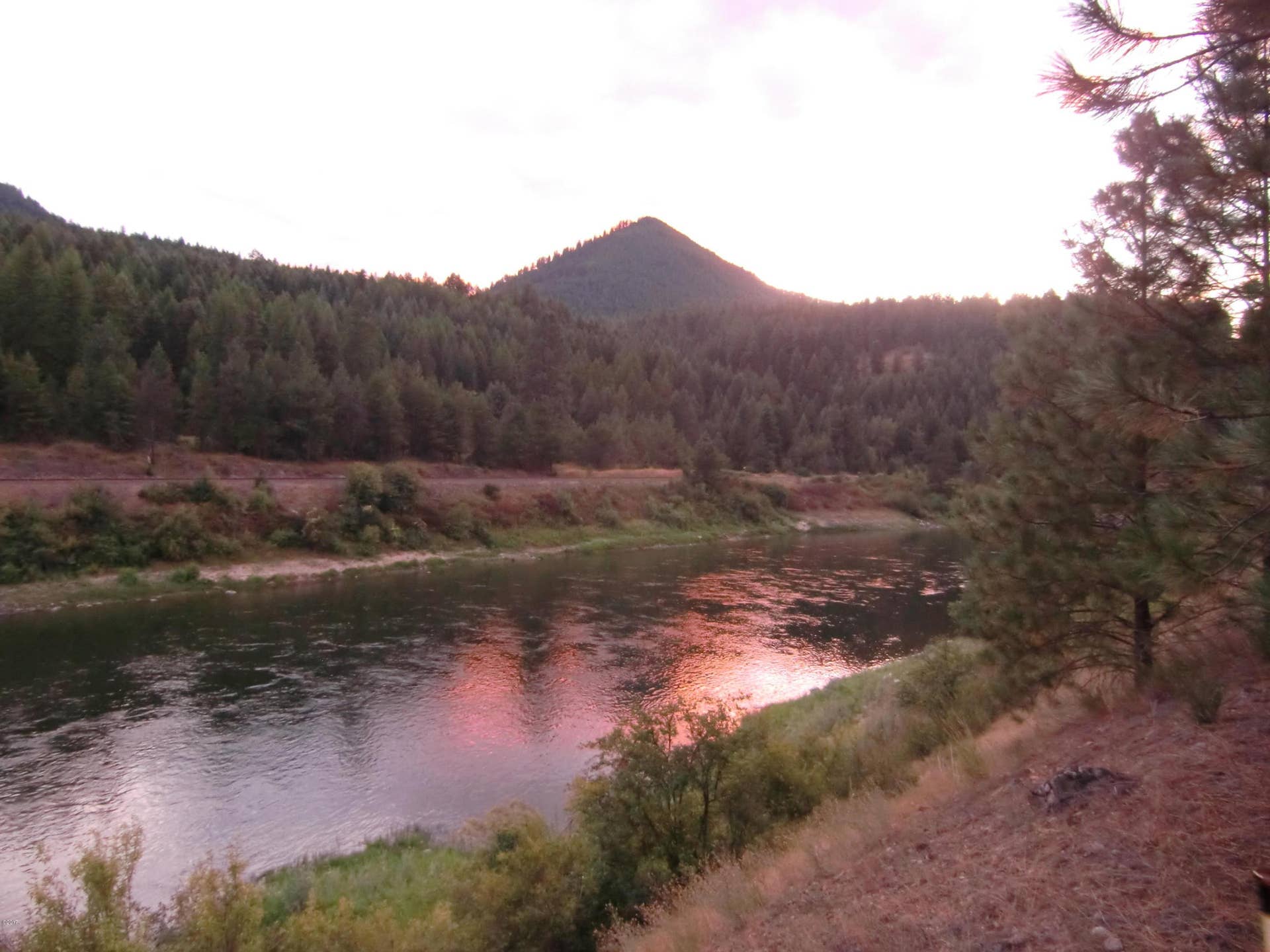 Clark Fork River from old Milwaukee Railroad grade