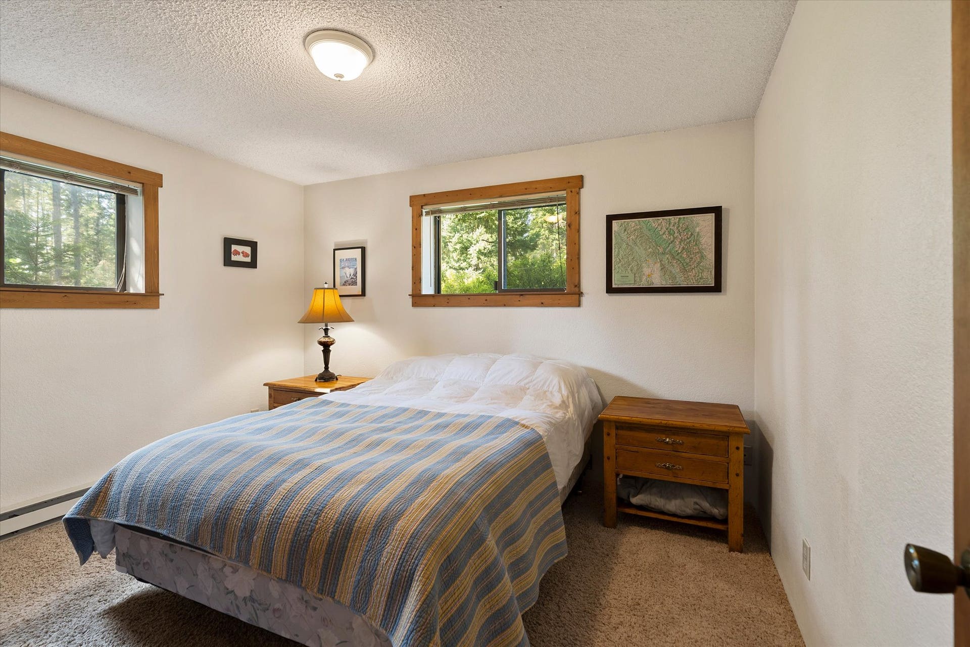 4955 Foothill Road, Bigfork, MT 59911 lower level bedroom 2